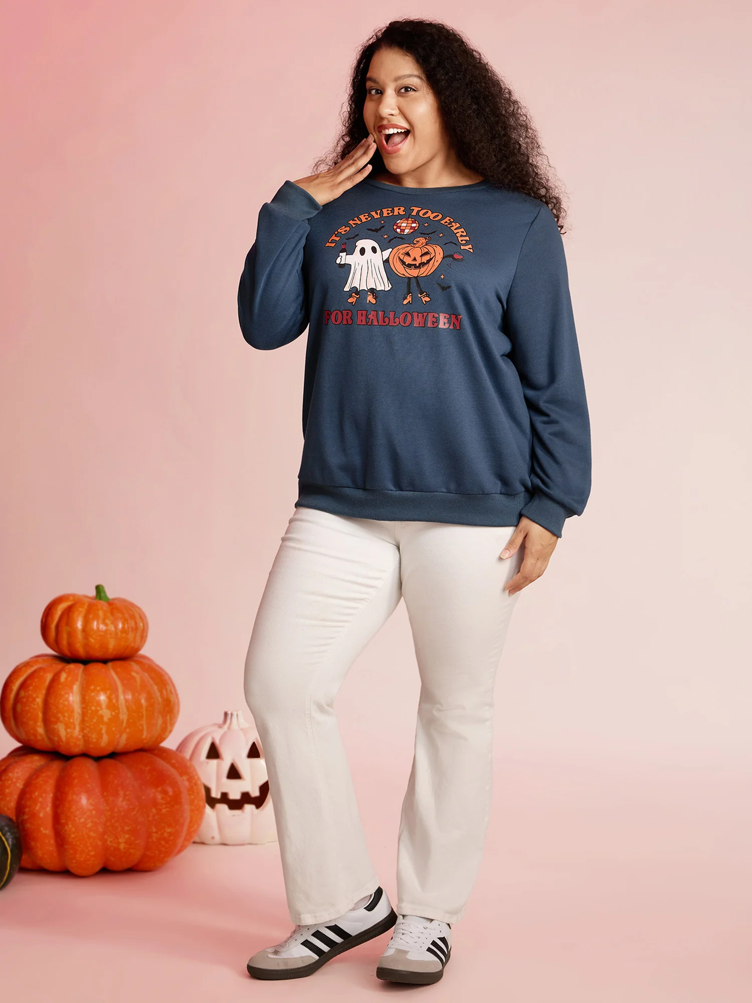 Never Too Early For Halloween Sweatshirt - Image 3