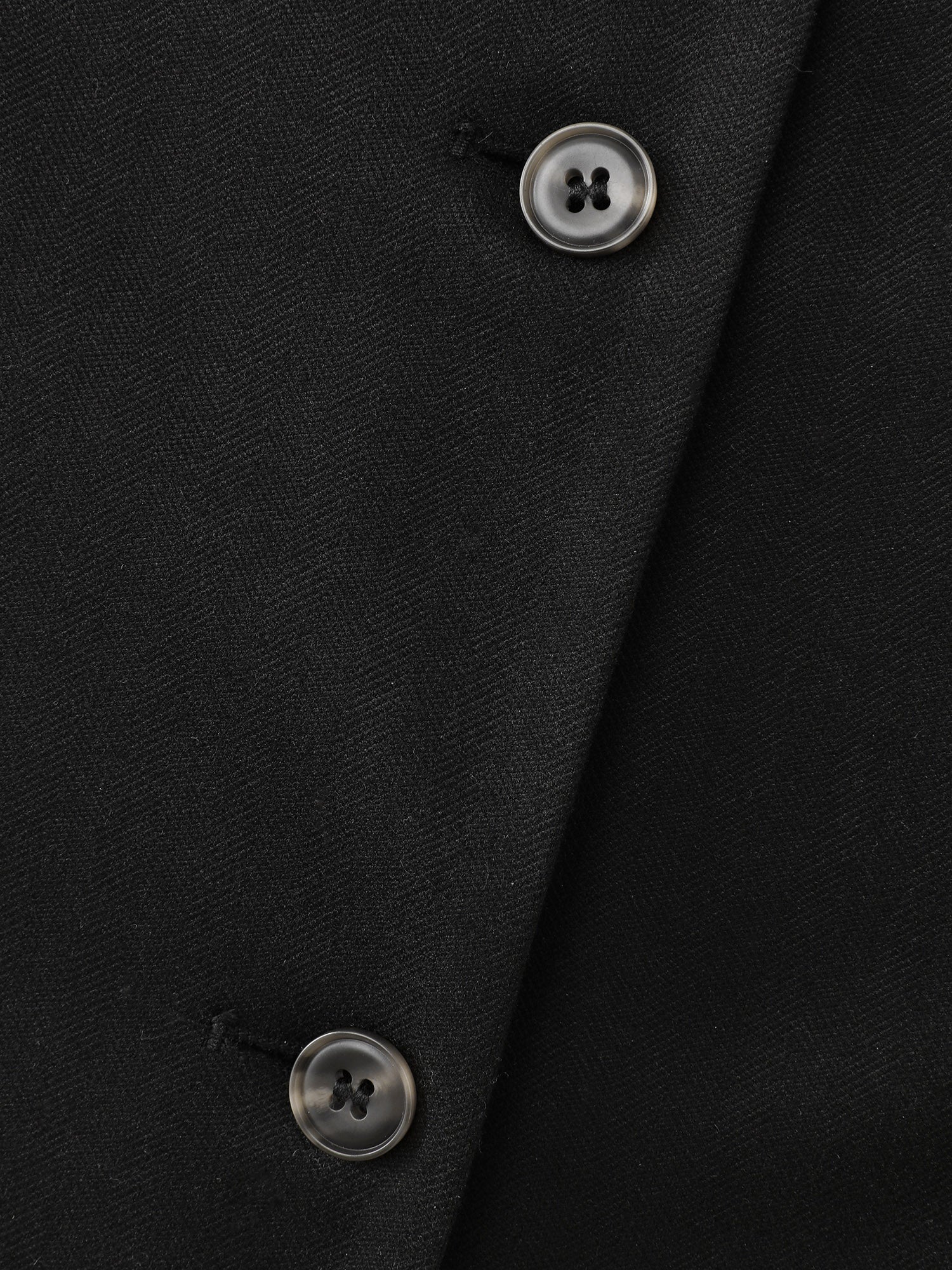 Notch Collar Button Placket Adjustable Coat - Image 5