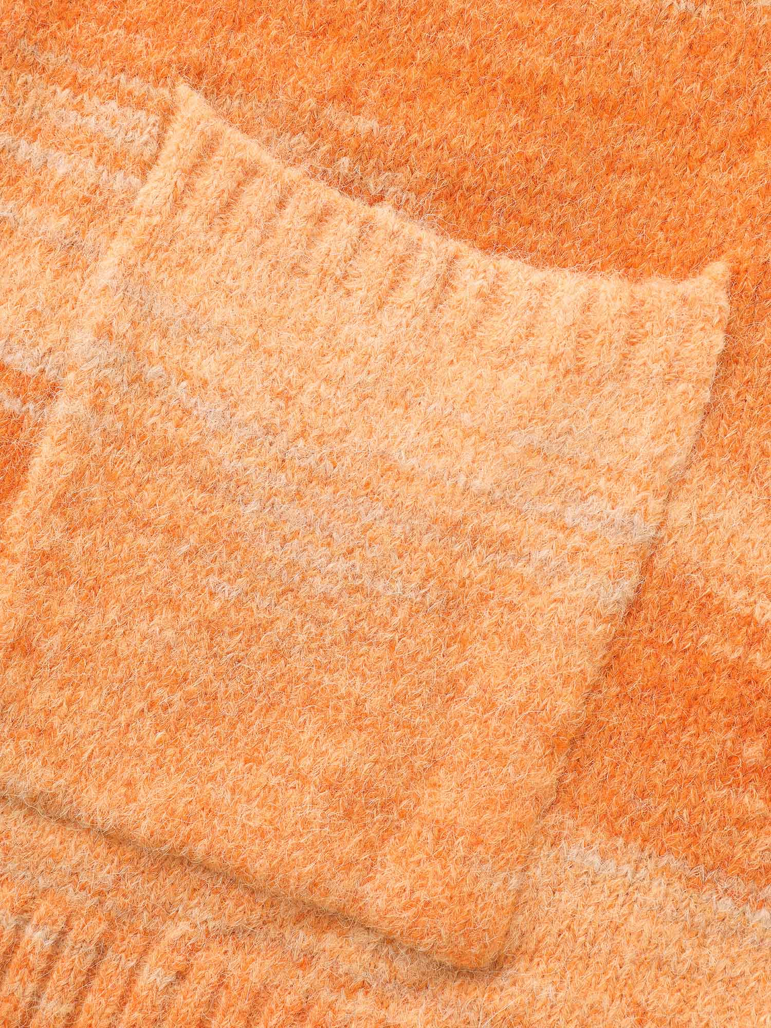Ombre Patch Pocket Drop Shoulder Cardigan - Image 5
