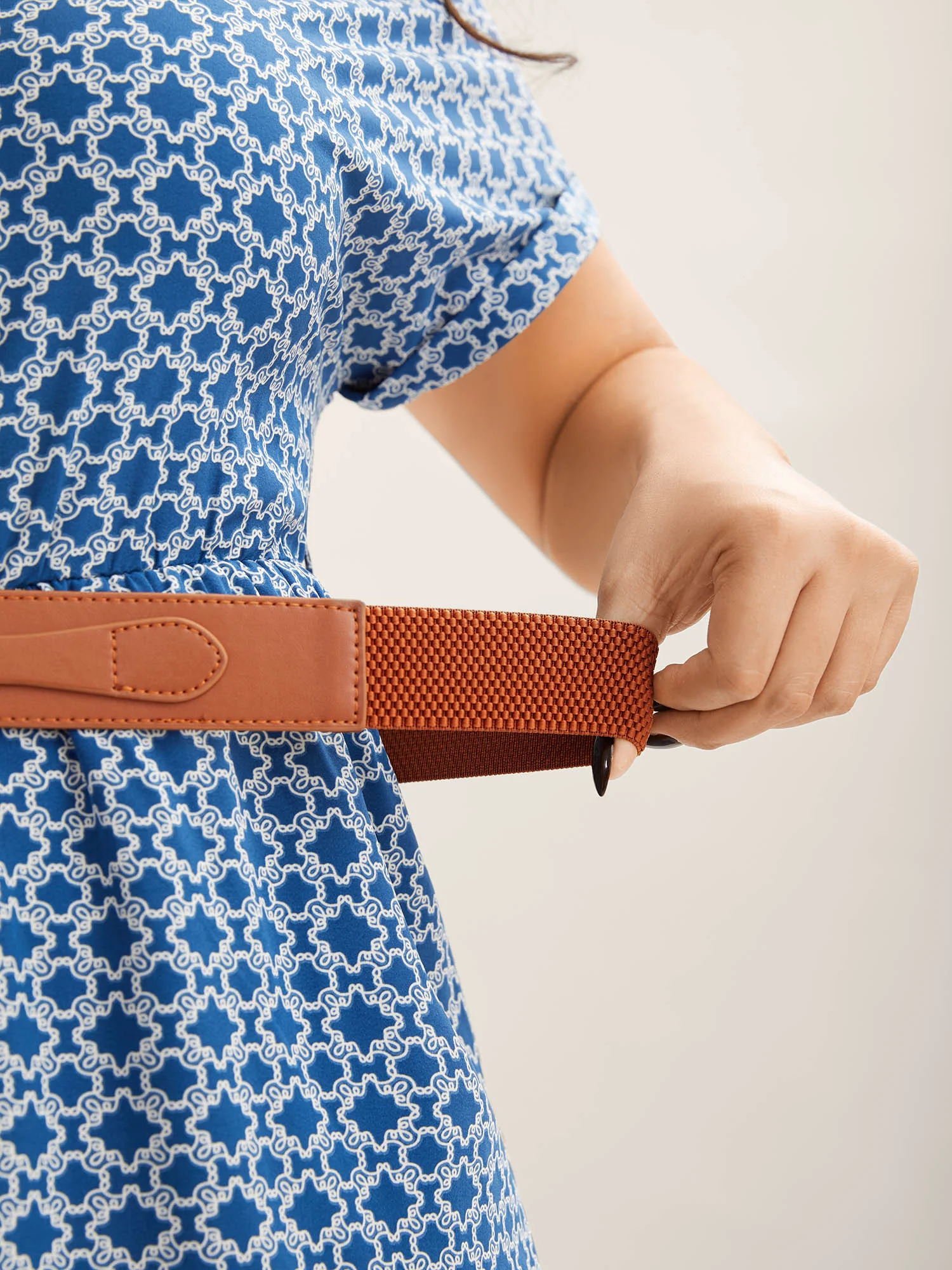 Oval Buckle Vintage Belt - Image 3