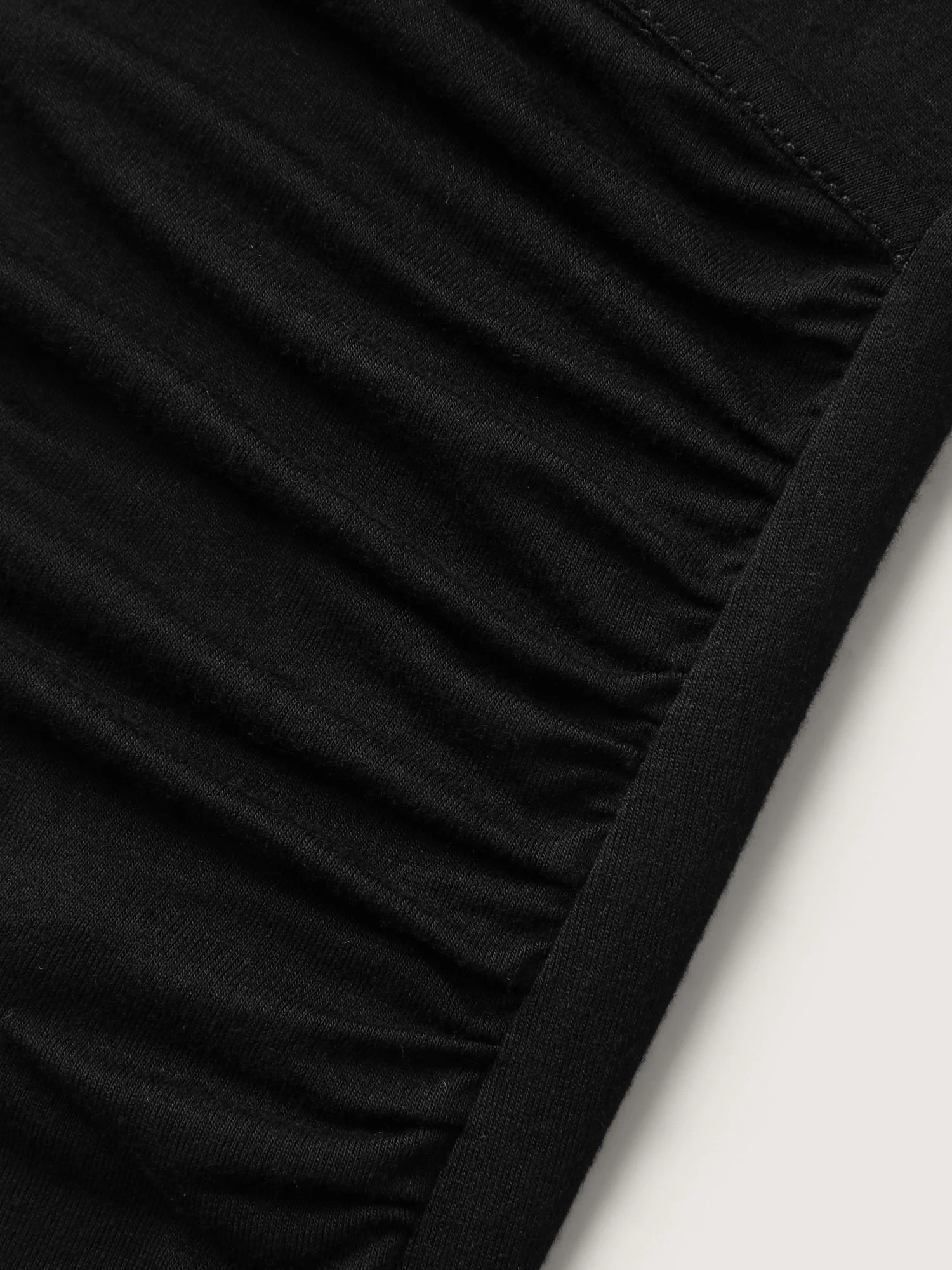 Overlap Knit Sweetheart Neck T-Shirt - Image 5