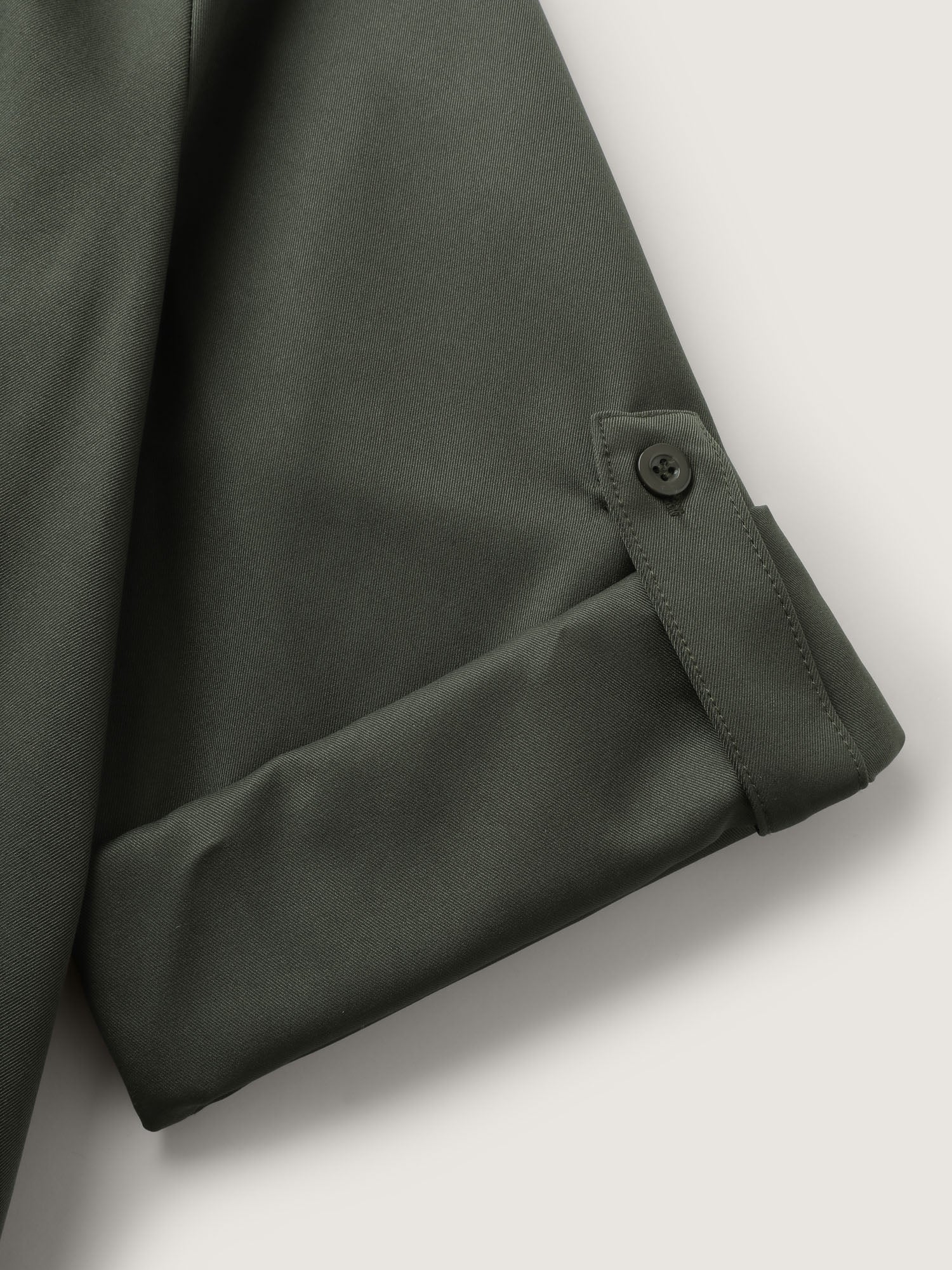 Oversized Tab Sleeve Open-Front Coat - Image 5