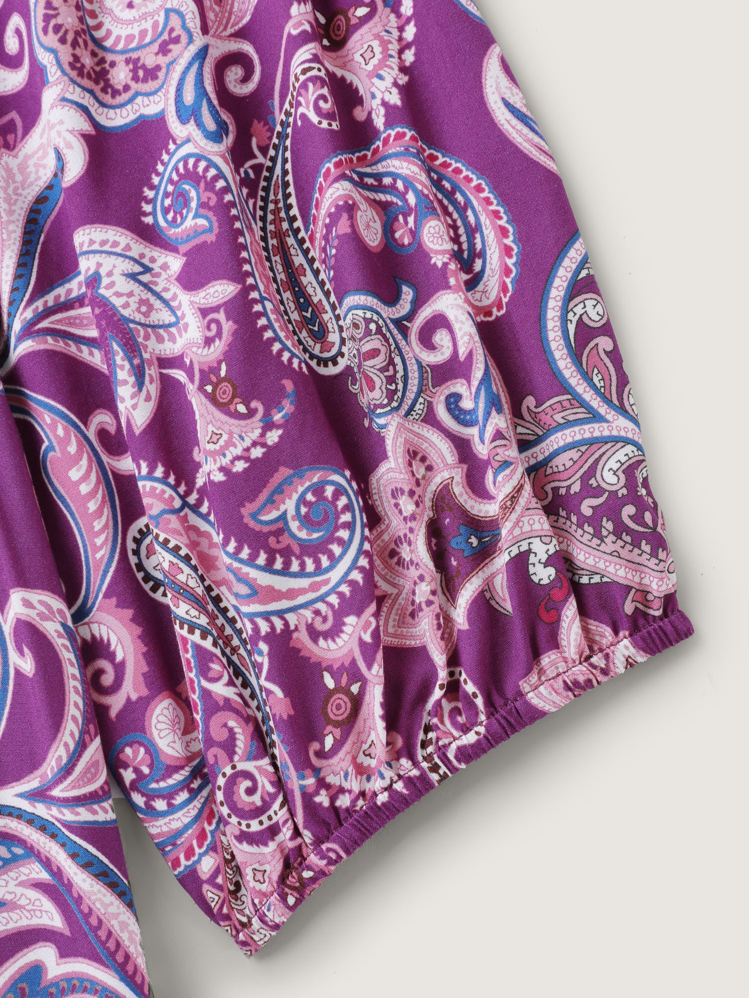 Paisley Rayon Back Cut-Out Maxi Dress - Image 6