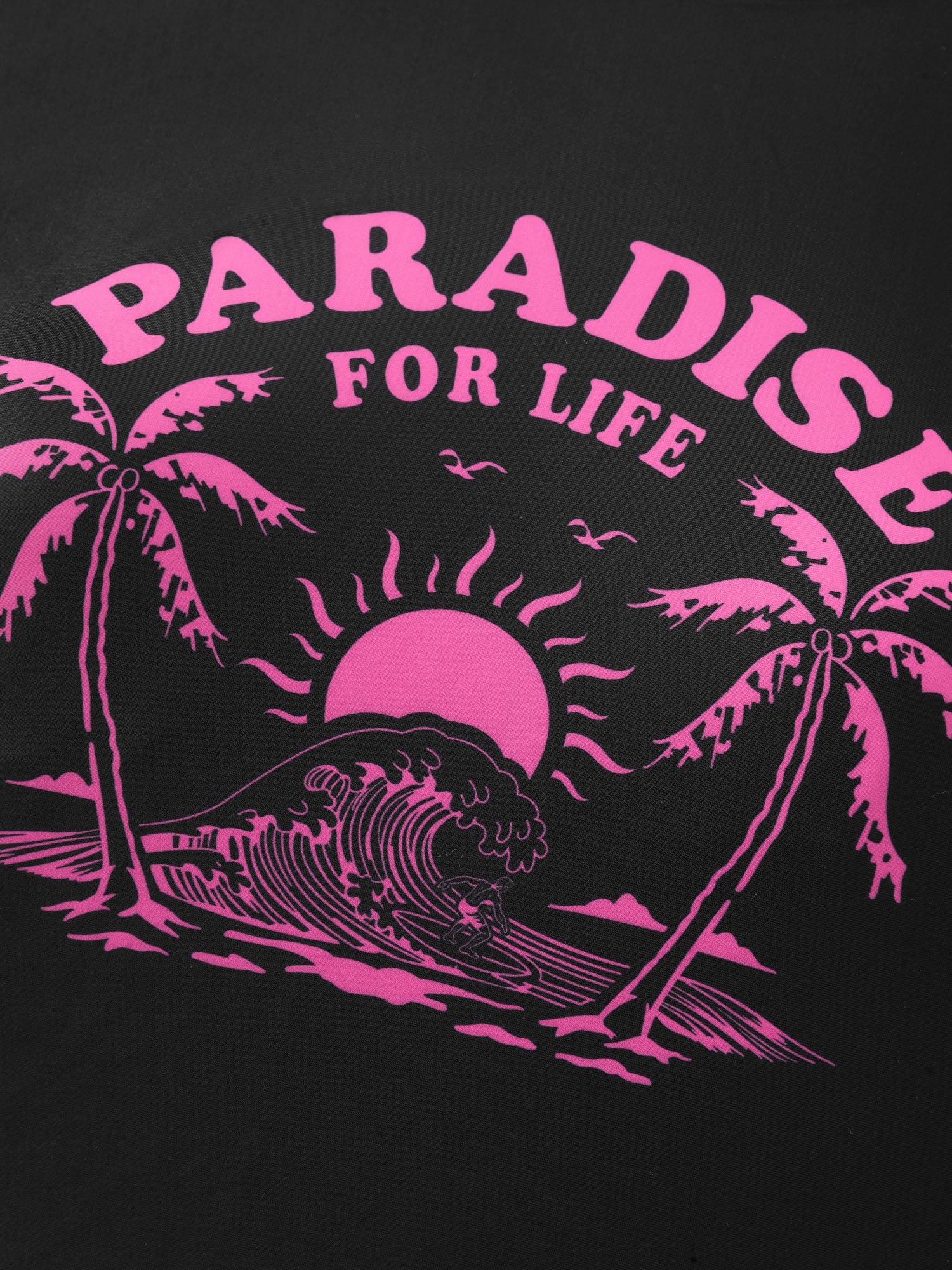 Paradise For Life Graphic Slim-Fit Swim Top - Image 5