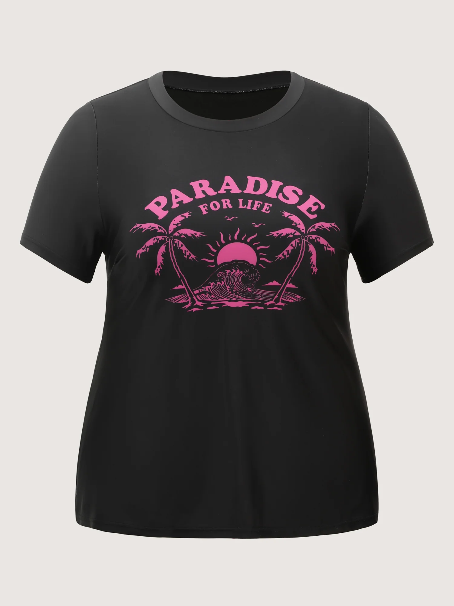 Paradise For Life Graphic Slim-Fit Swim Top - Image 6