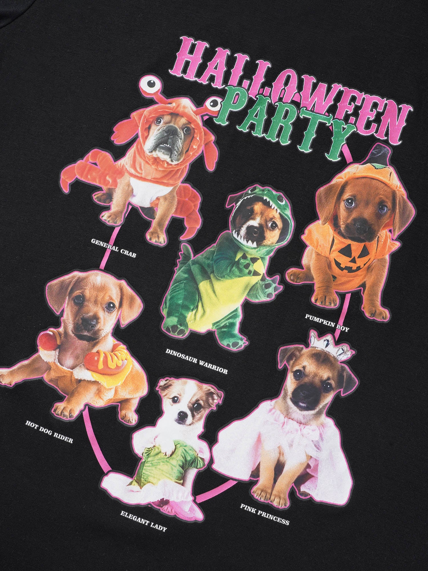 Party Puppies Printed Slim-Fit T-shirt - Image 6