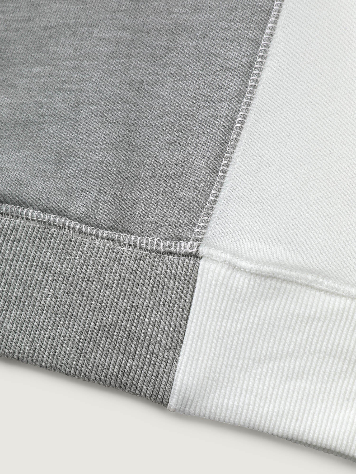 Patchwork Colorblock Round Neck Sweatshirt - Image 6