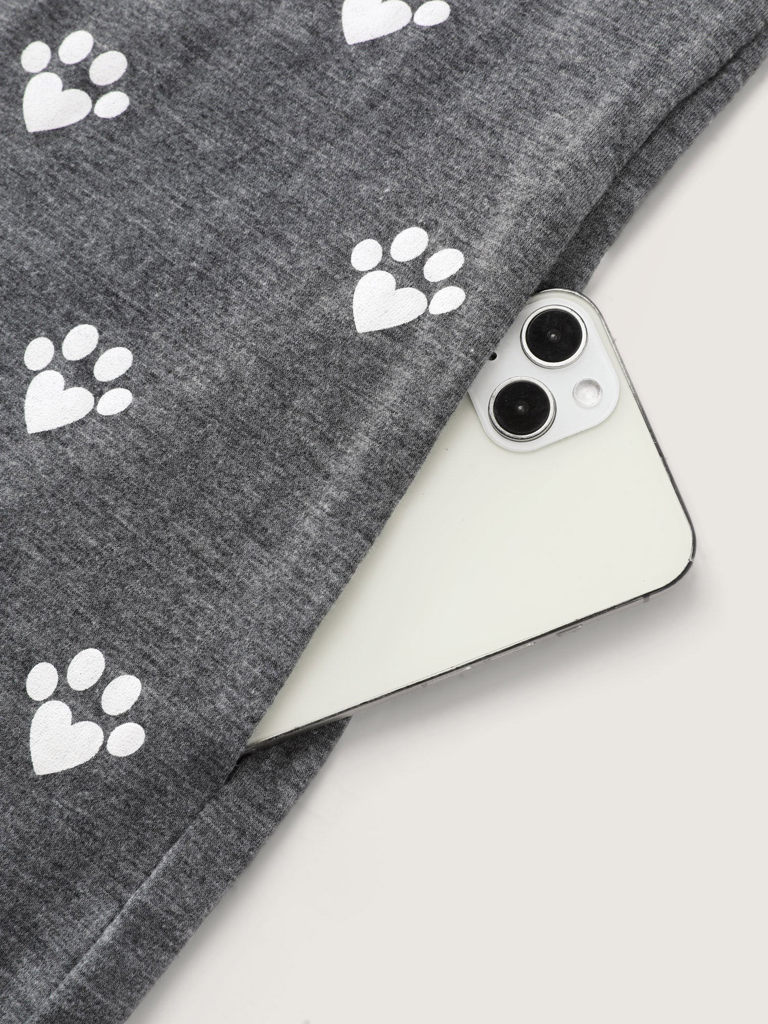 Paw Print Button Lounge Onesie - Image 7
