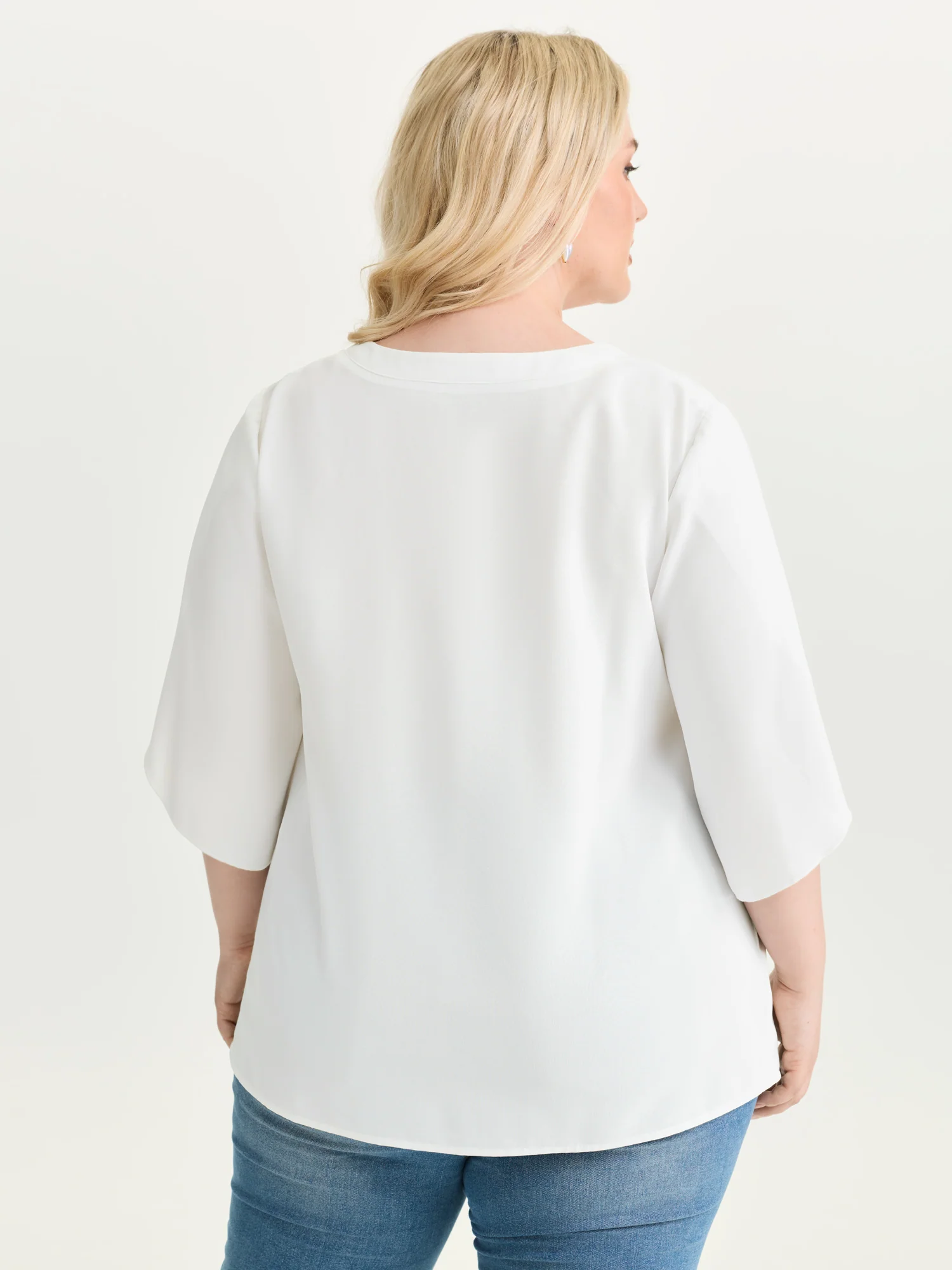 Petal Sleeve Toothpick Pleats Shirt - Image 19