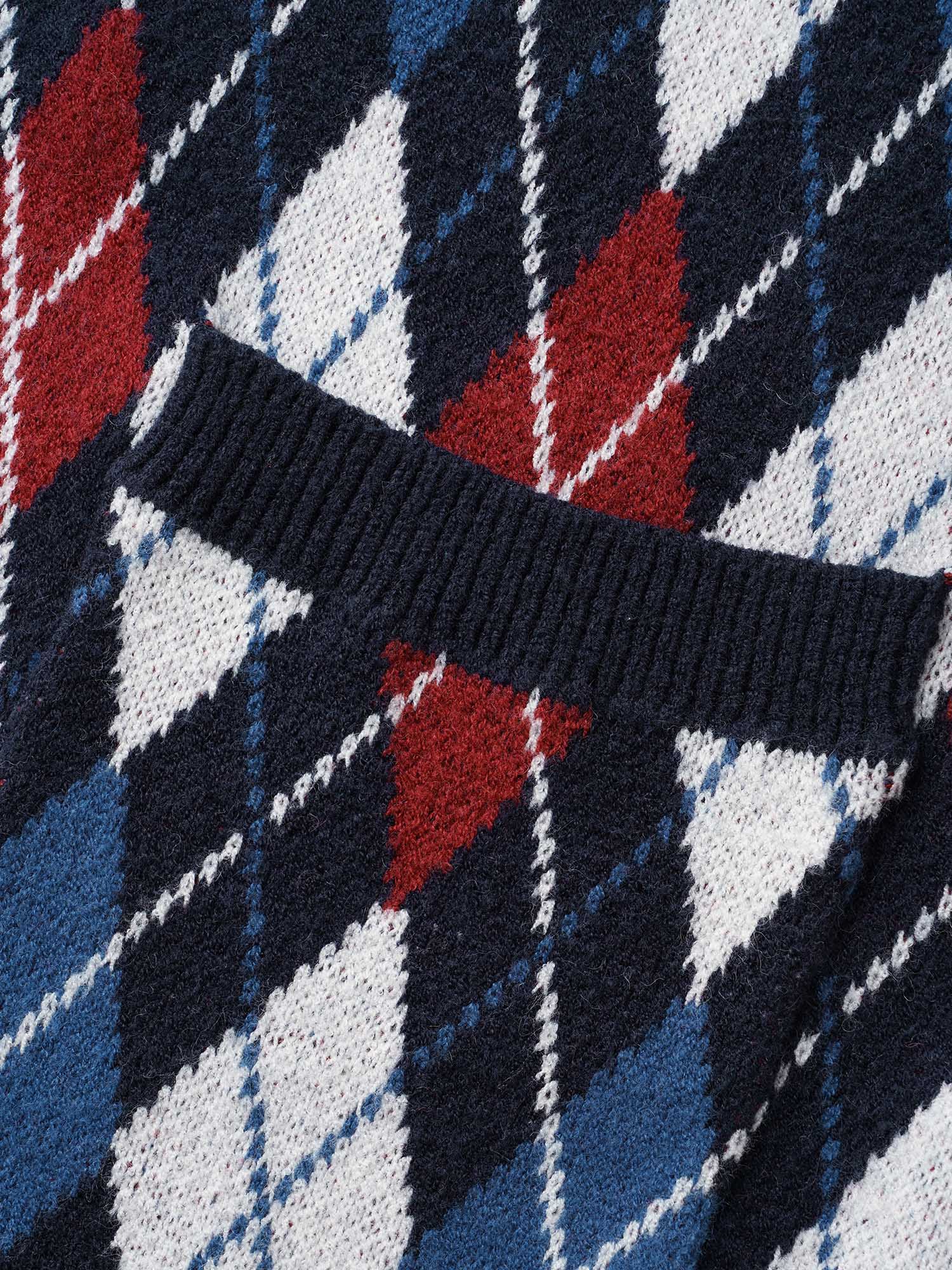 Plaid Drop Shoulder Pocket Cardigan - Image 5