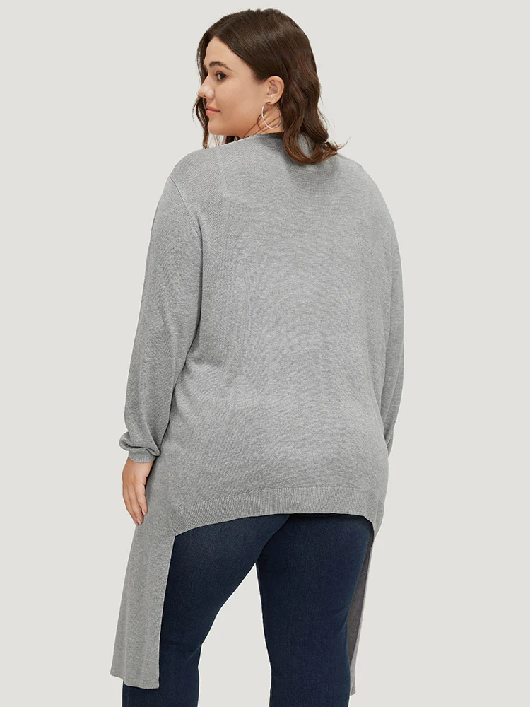 Supersoft Essentials Plain Bowknot Front Supersoft Cardigan - Image 3