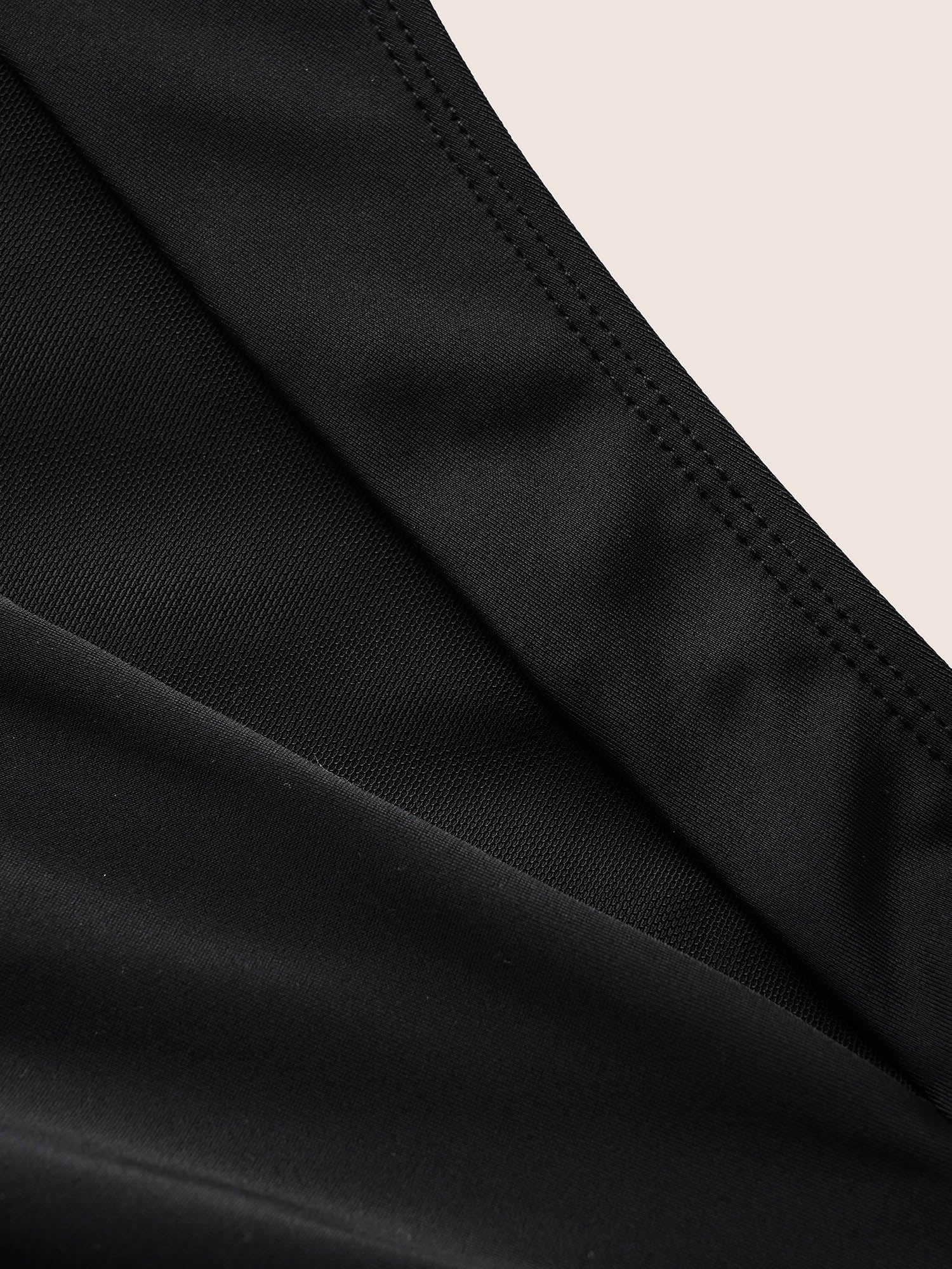 Plain Button Detail Skinny Swim Bottom - Image 7