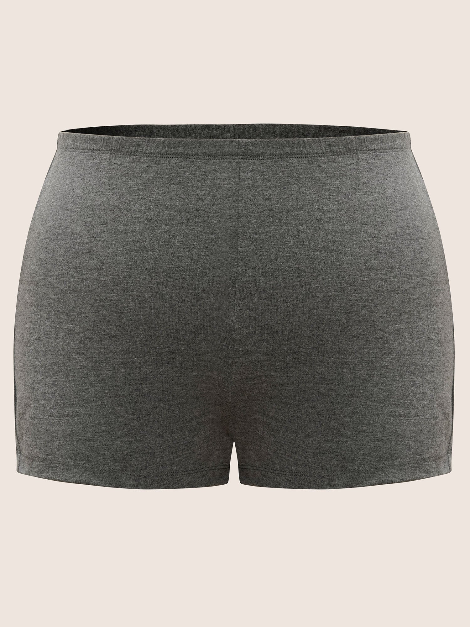 Plain Elastic Waist Pajama Bottoms - Image 6