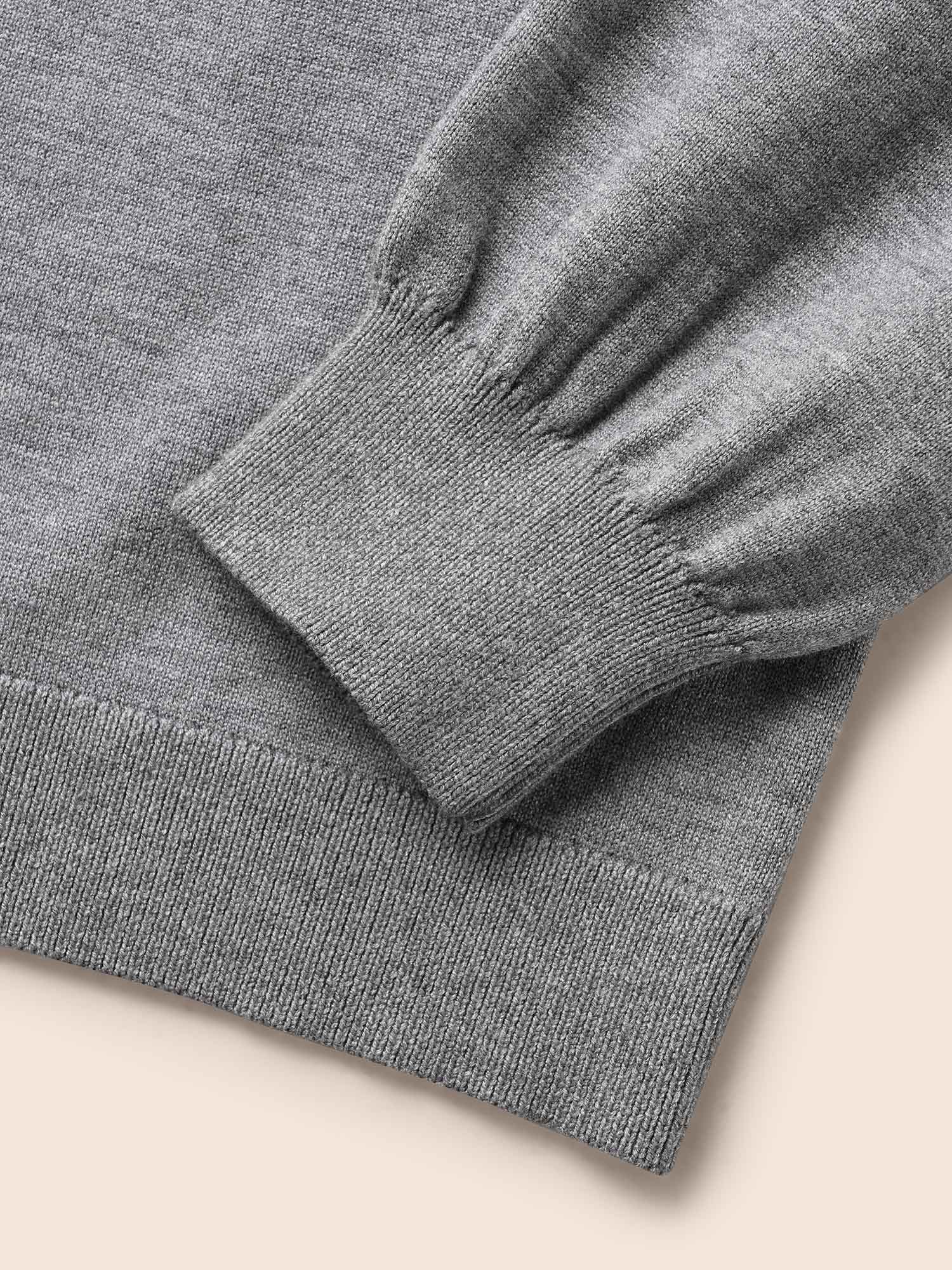 Plain Keyhole Puff Sleeve Pullover - Image 5