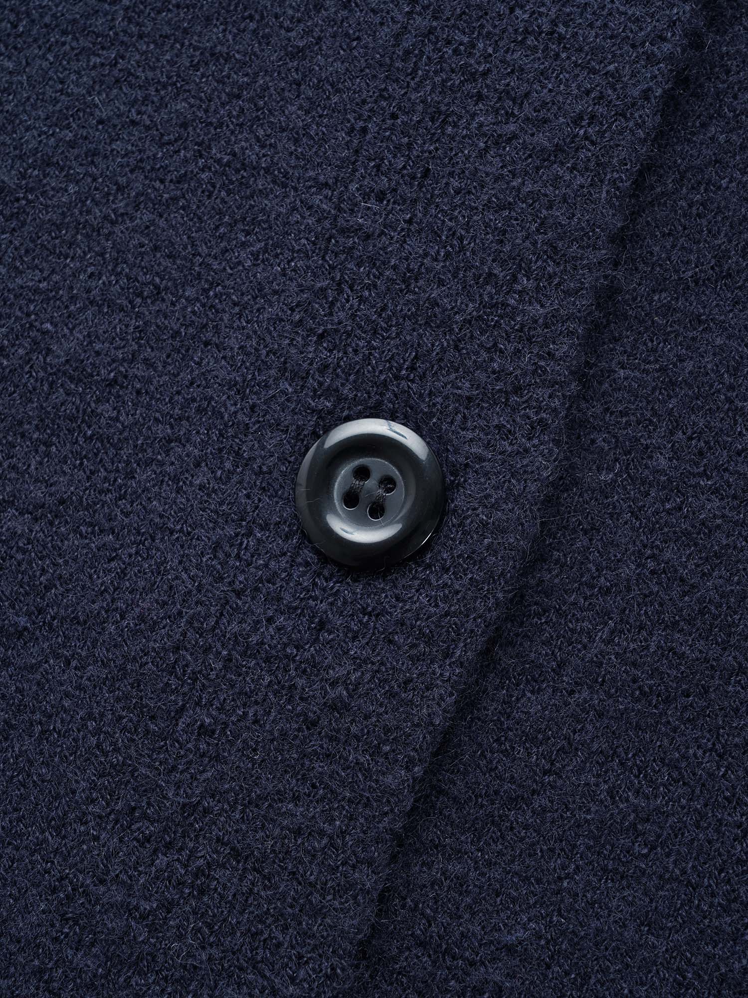 Plain Patched Pocket Button Up Cardigan - Image 6