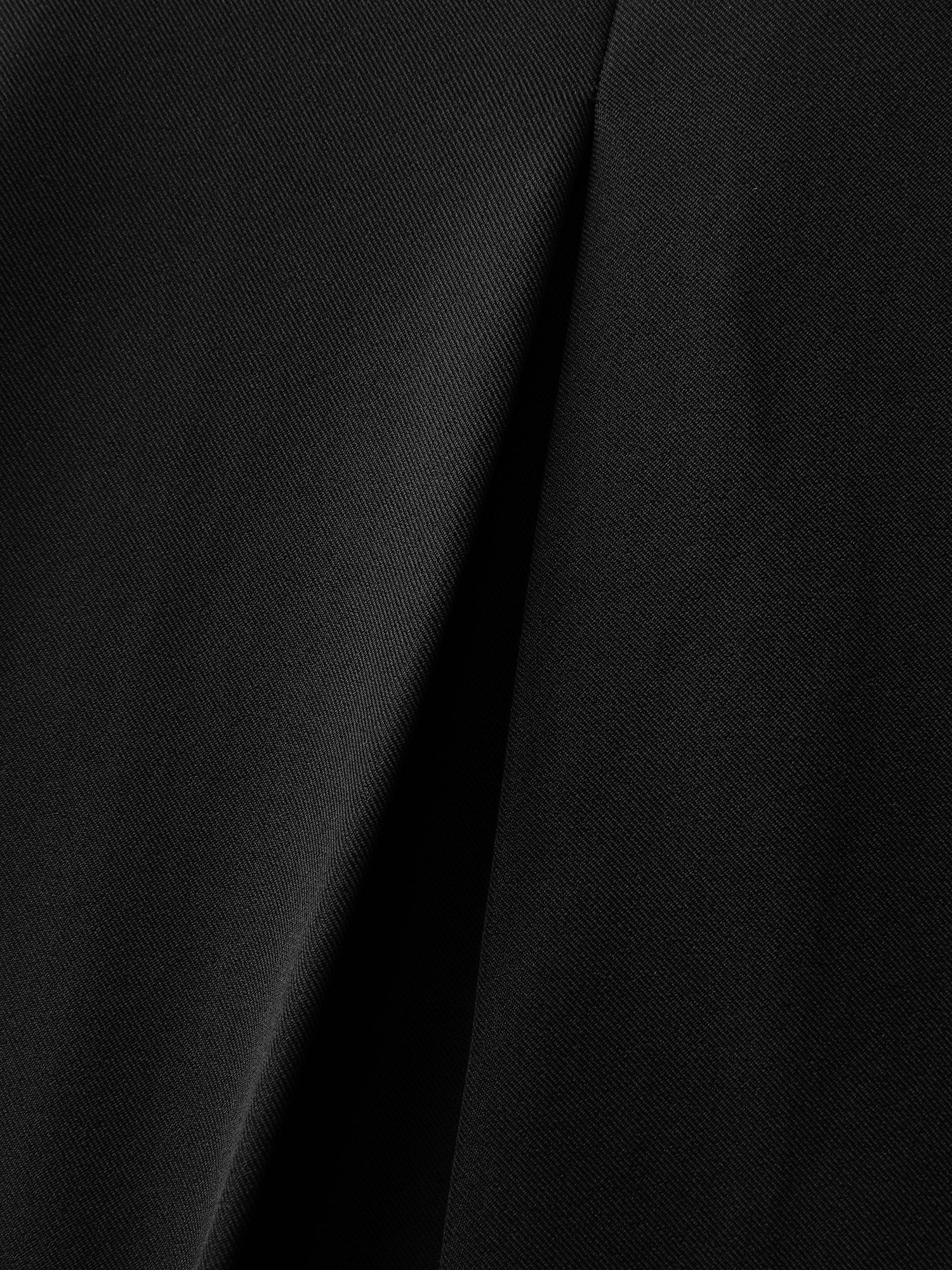Plain Pleated Details Wide-Leg Pants - Image 8