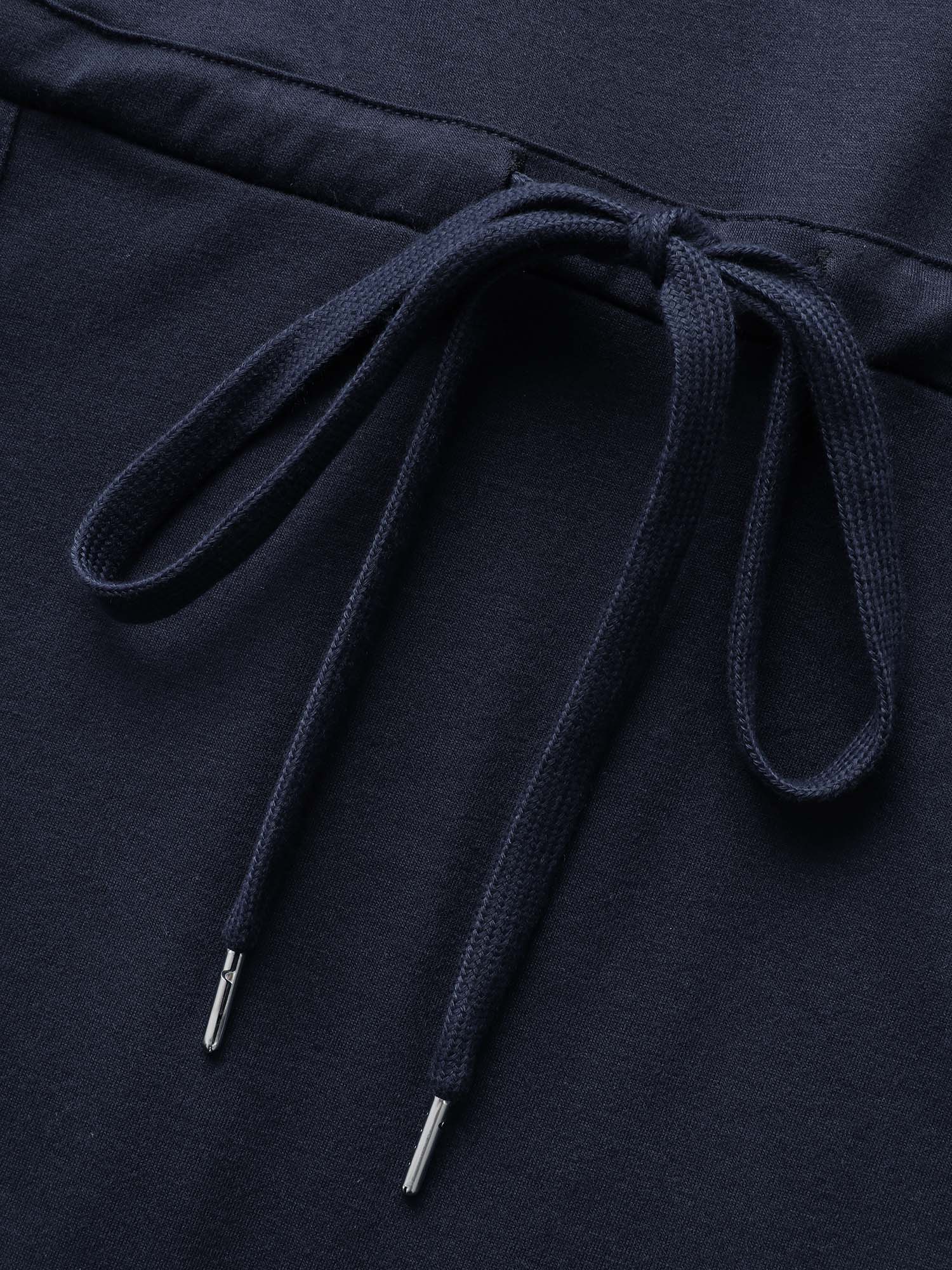 Plain Pocket Drawstring Overall Dress - Image 7