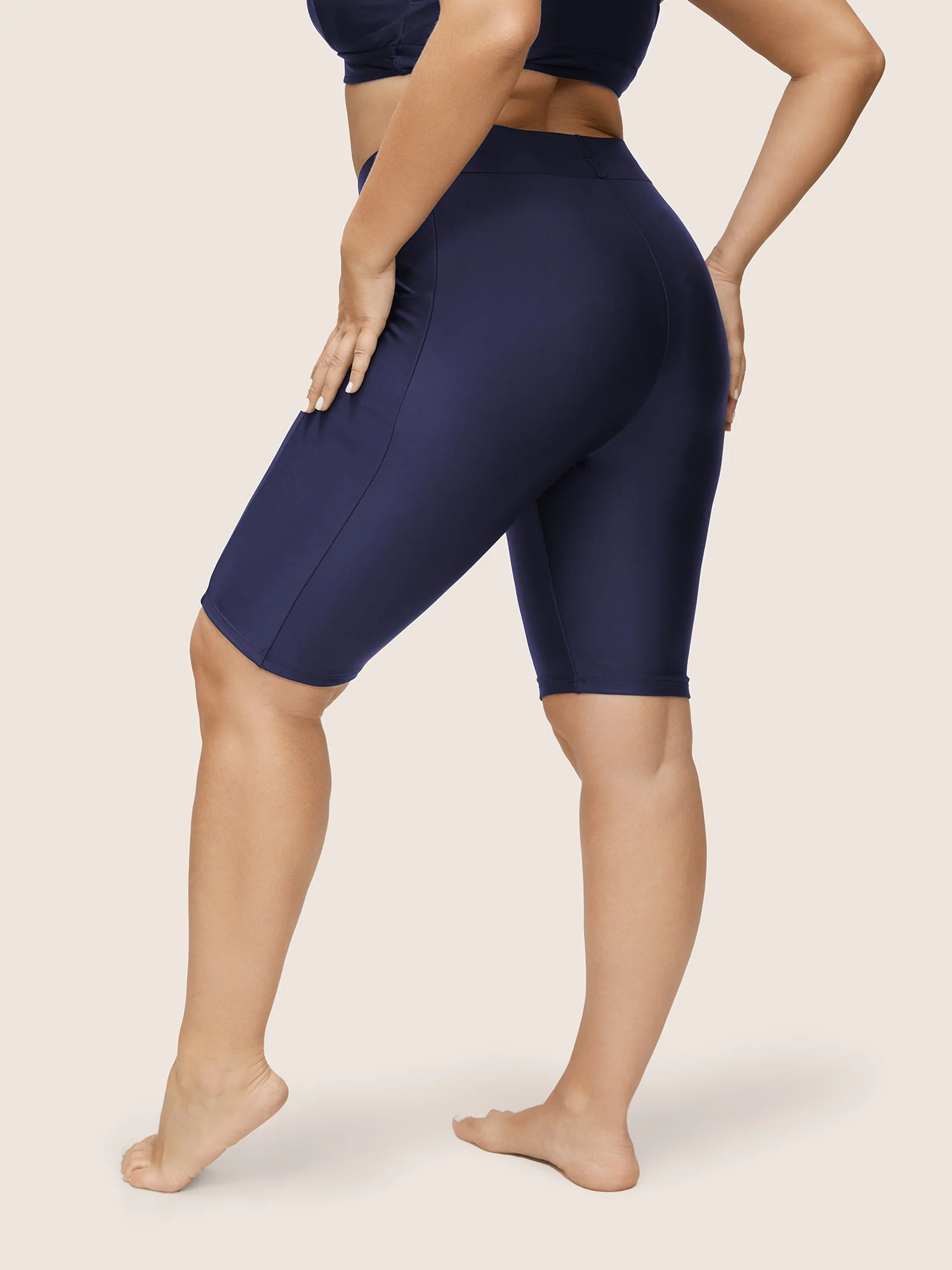 Super Stretchy Pocket Skinny-Fit Swim Short - Image 11