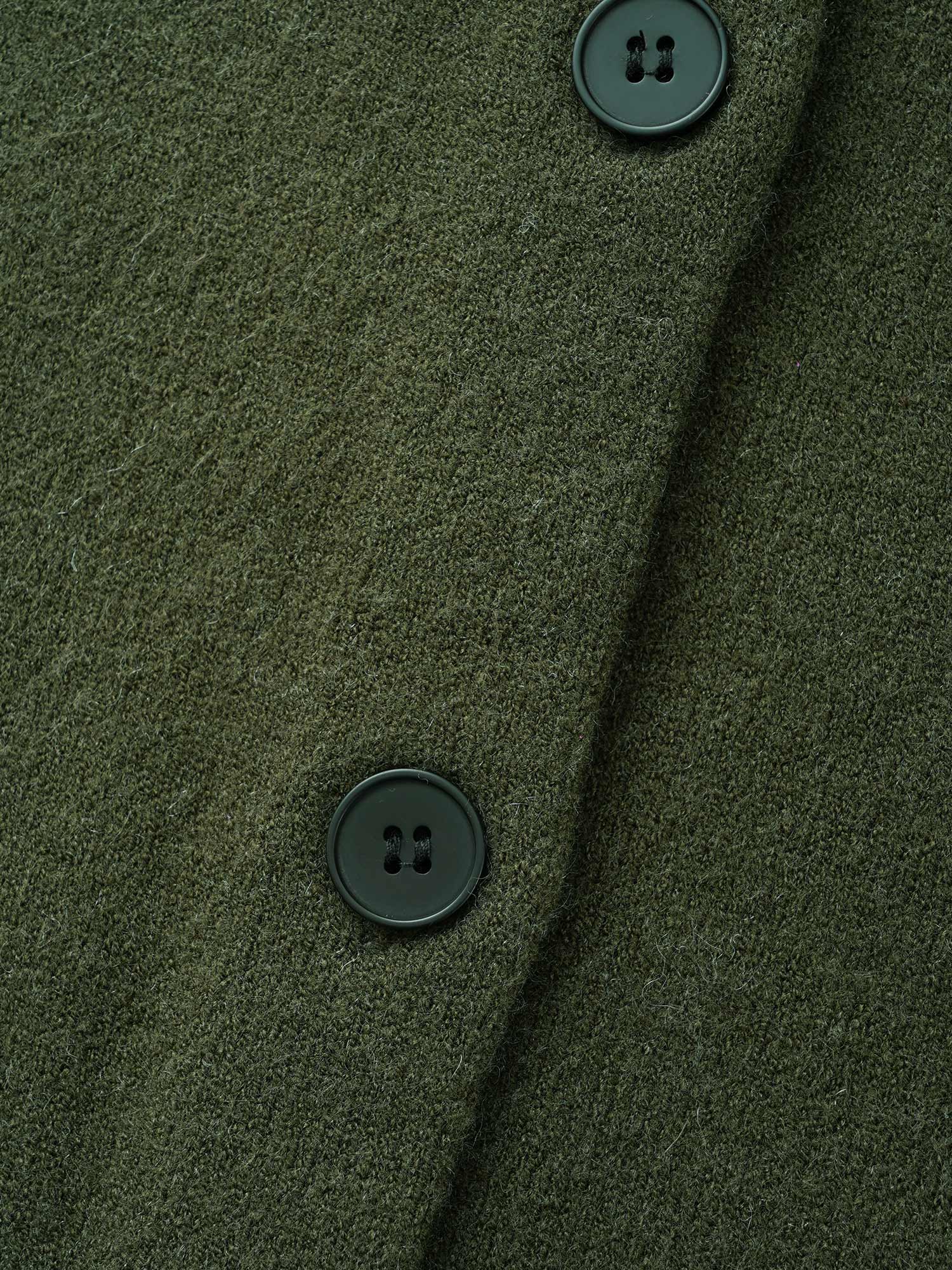 Plain Round Neck Button Through Cardigan - Image 6