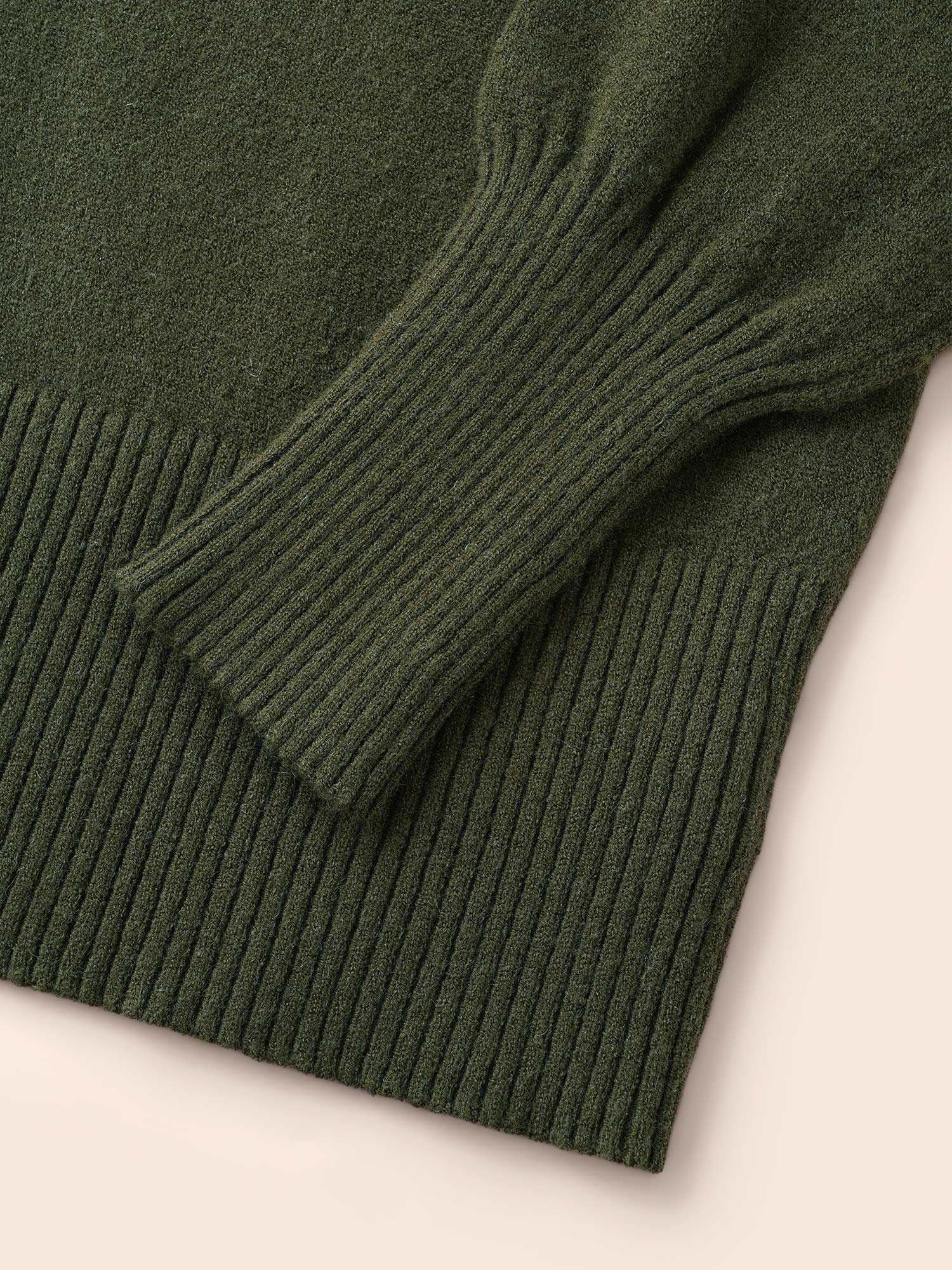 Plain Round Neck Button Through Cardigan - Image 7