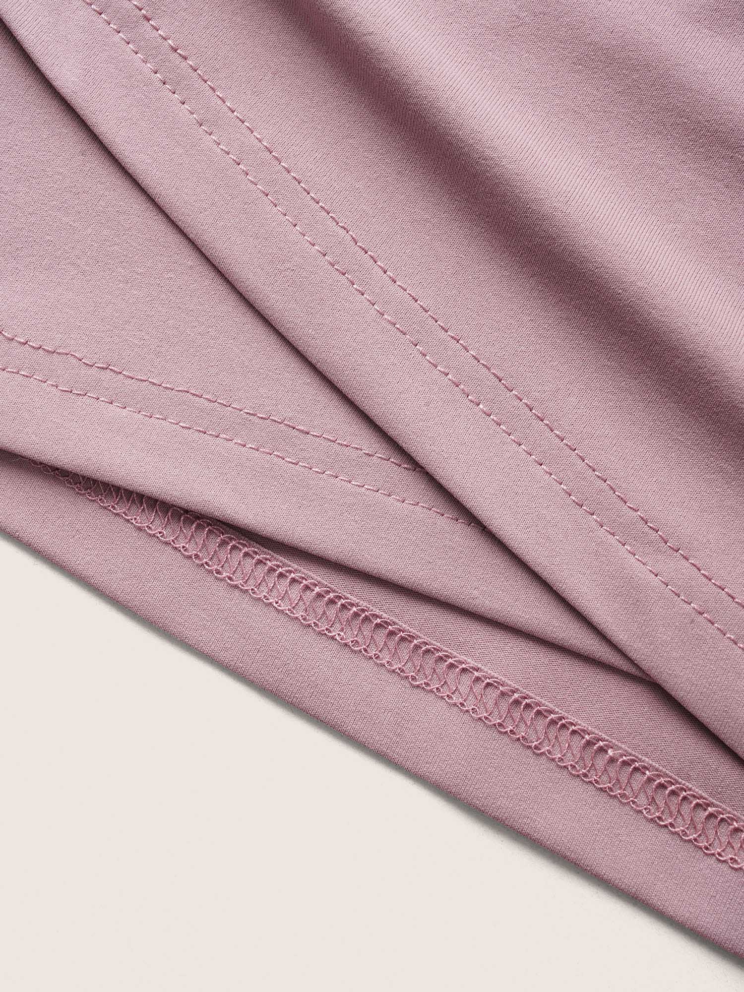 Plain Ruched Overlap Collar Dolman Sleeve Knit Top - Image 14
