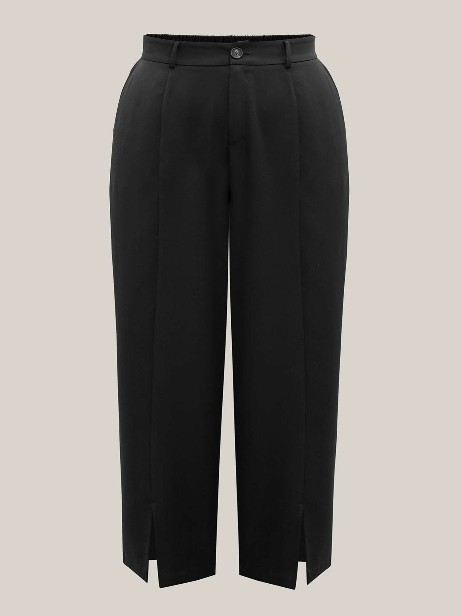 Pleated Loop Straight-Leg Pants - Image 9