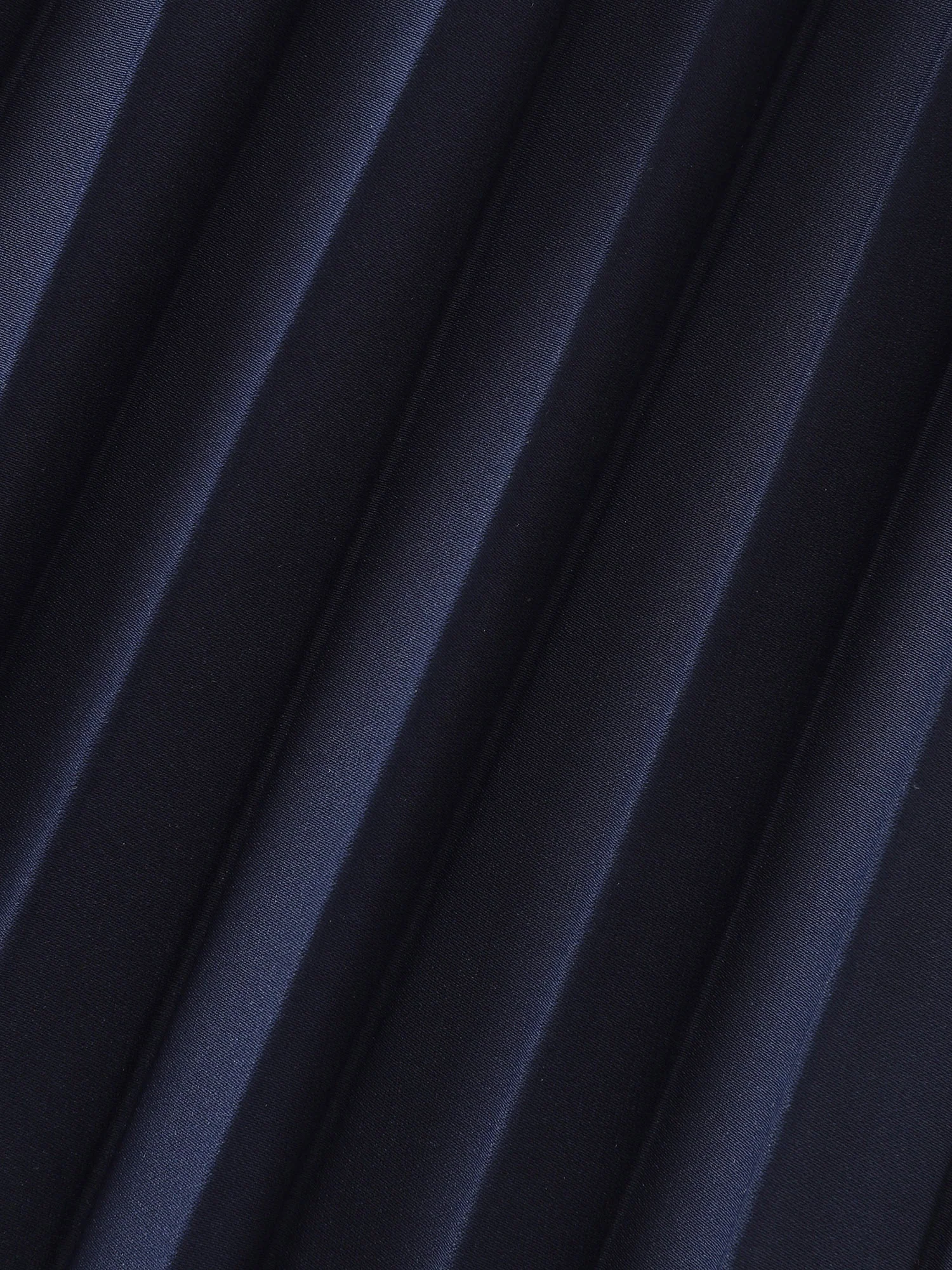 Pleated Waist V-Neck Balloon Sleeve Midi Dress - Image 6