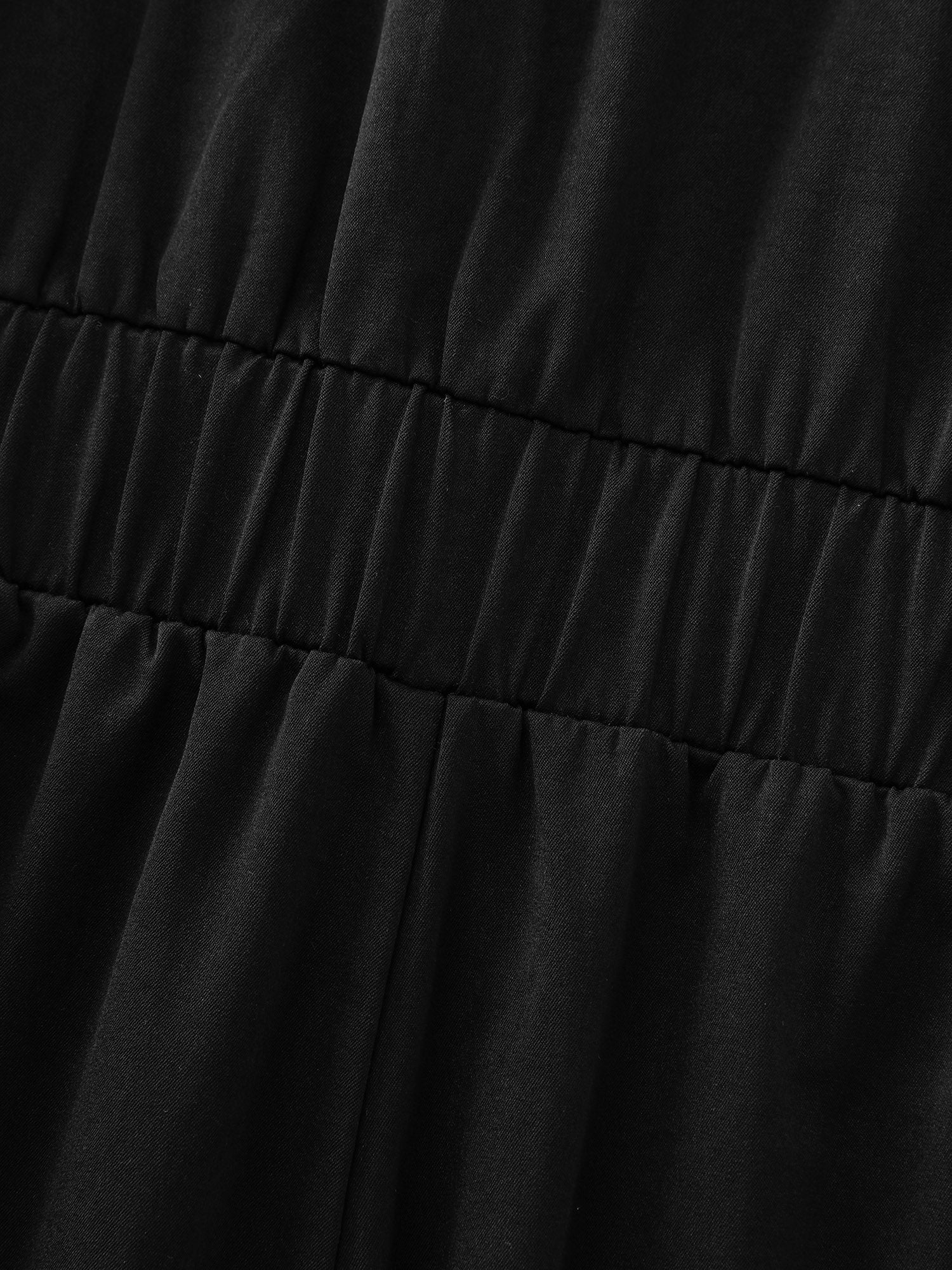 Pleated Waistband Button Detail Pocket Jumpsuit - Image 6
