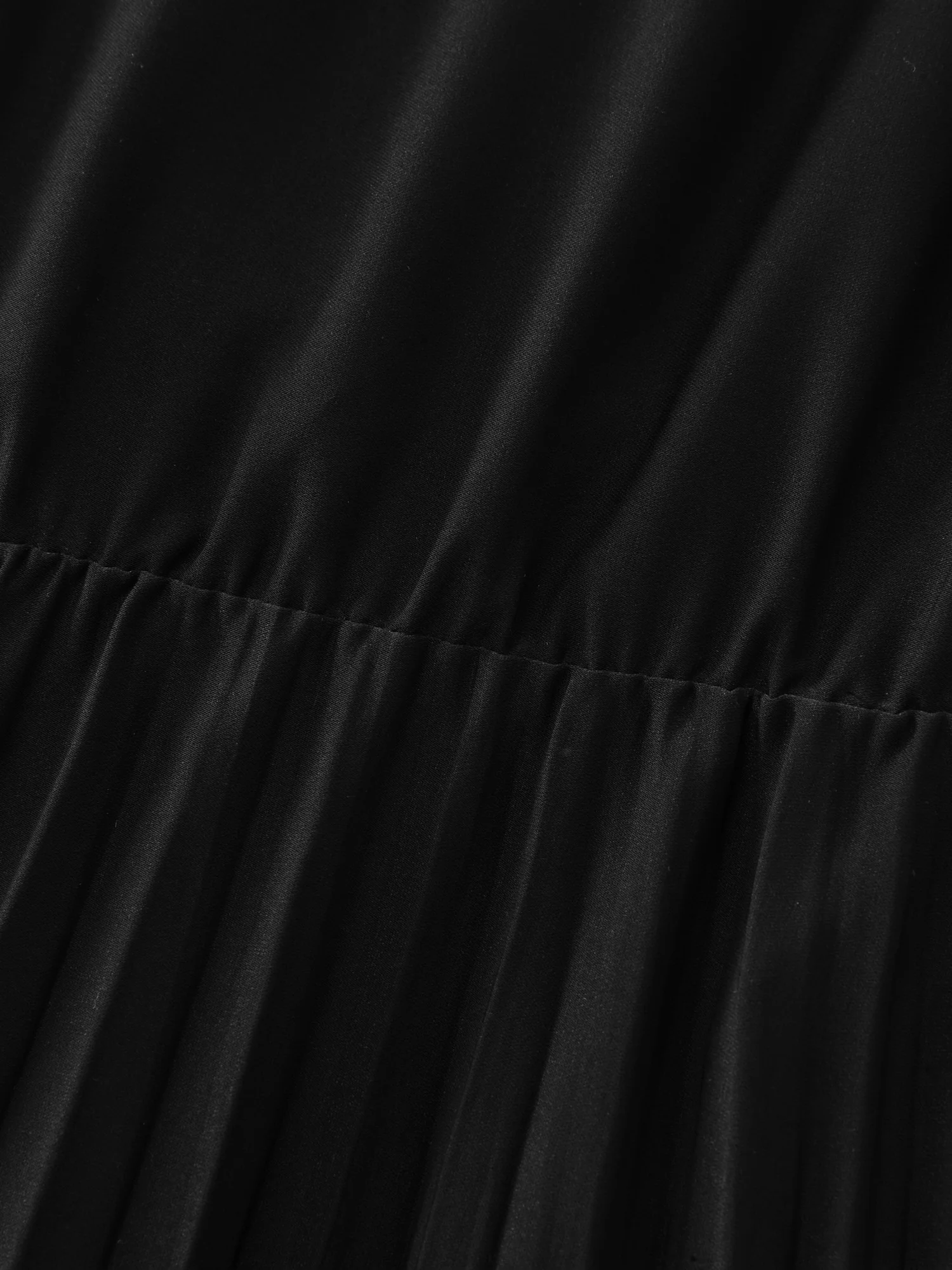 Plicated Detail Flared Sleeve Midi Dress - Image 6