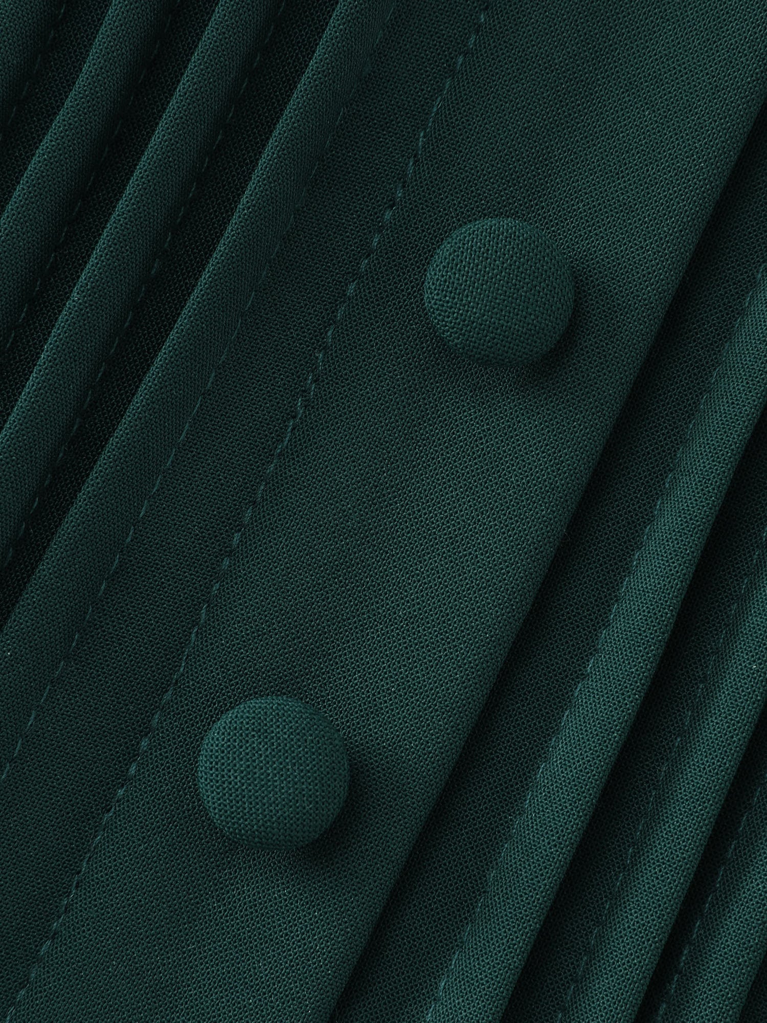 Plicated Detail Sweetheart Neck Pockets Belted Midi Dress - Image 7