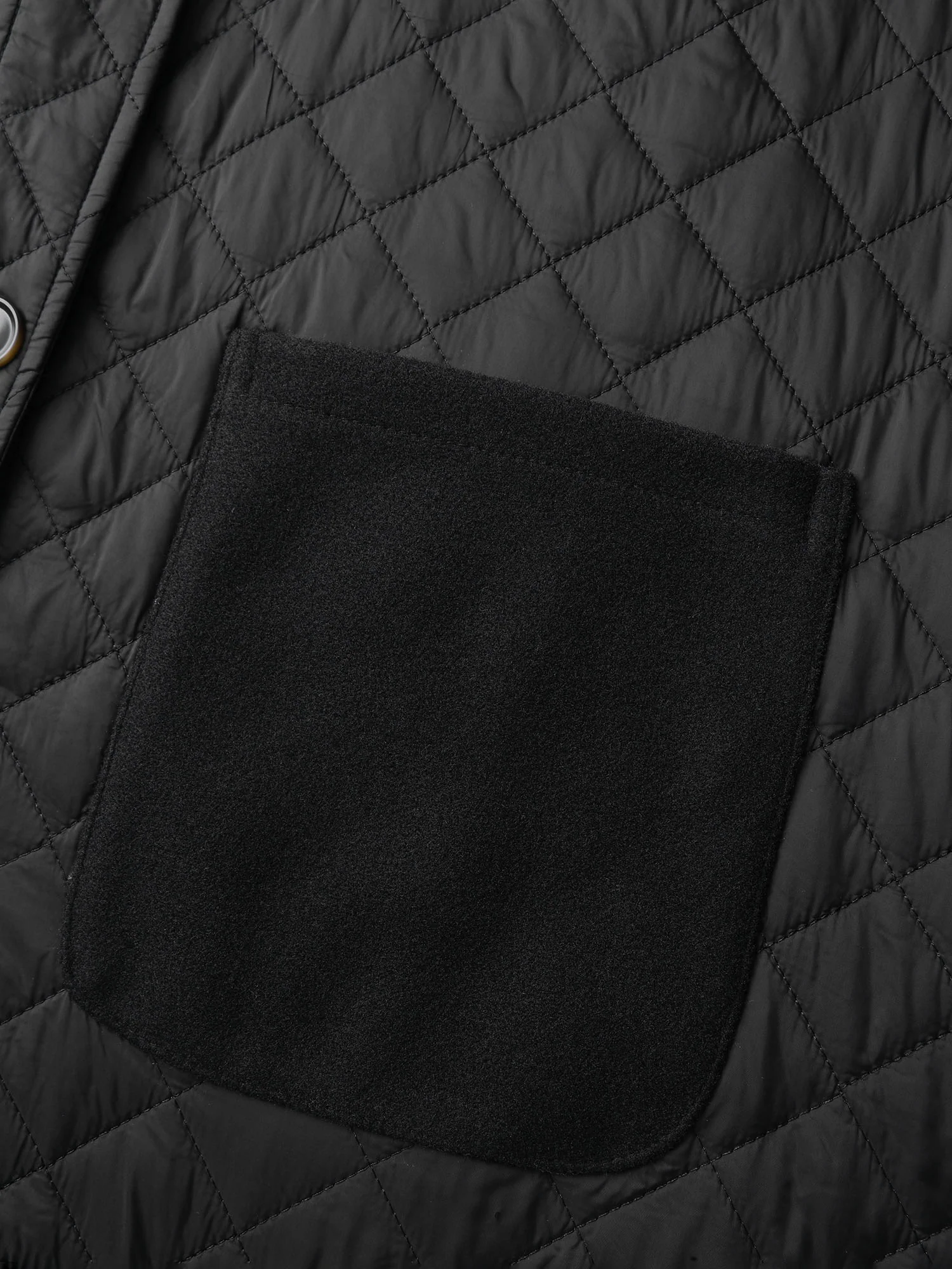 Pockets Contrast Puffer Parka - Image 6