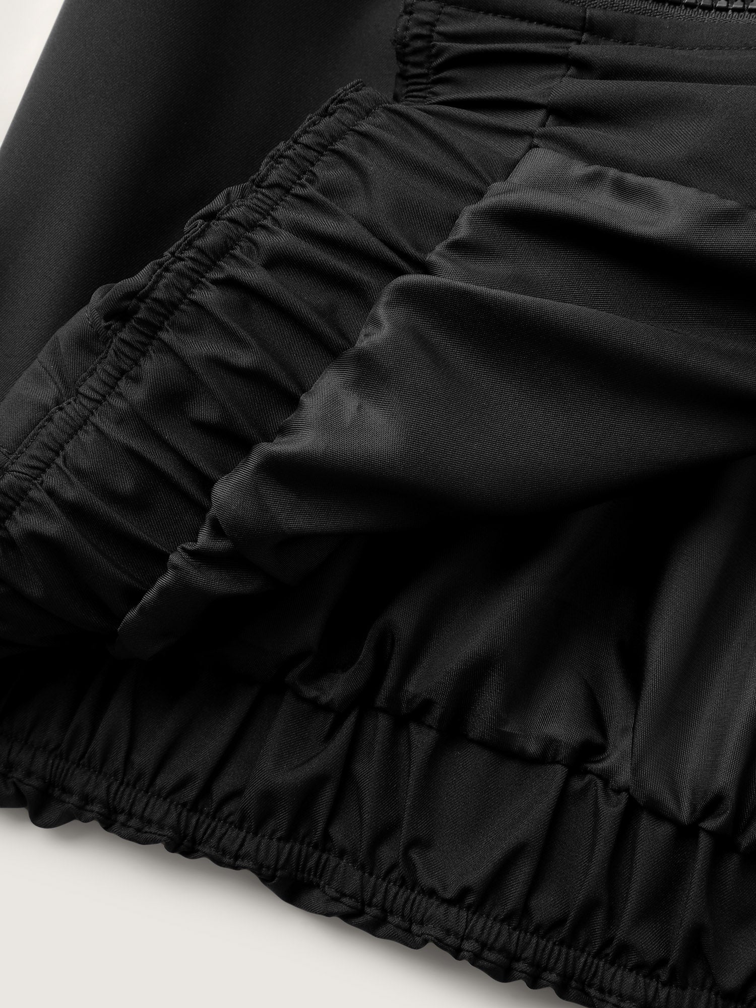 Pockets Zipper-Front Hooded Bomber Jacket - Image 5