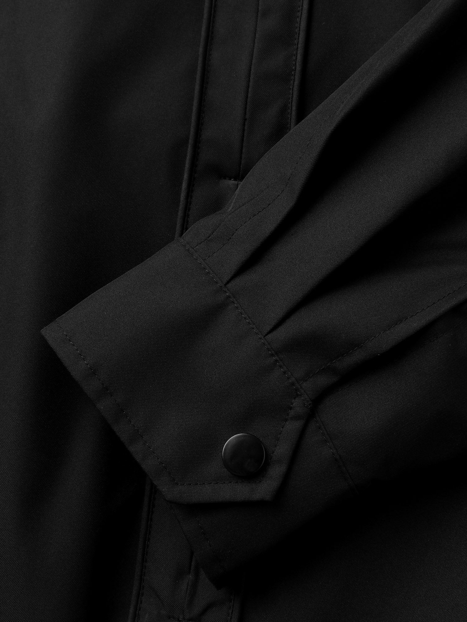 Pockets Zipper-Front Hooded Bomber Jacket - Image 7