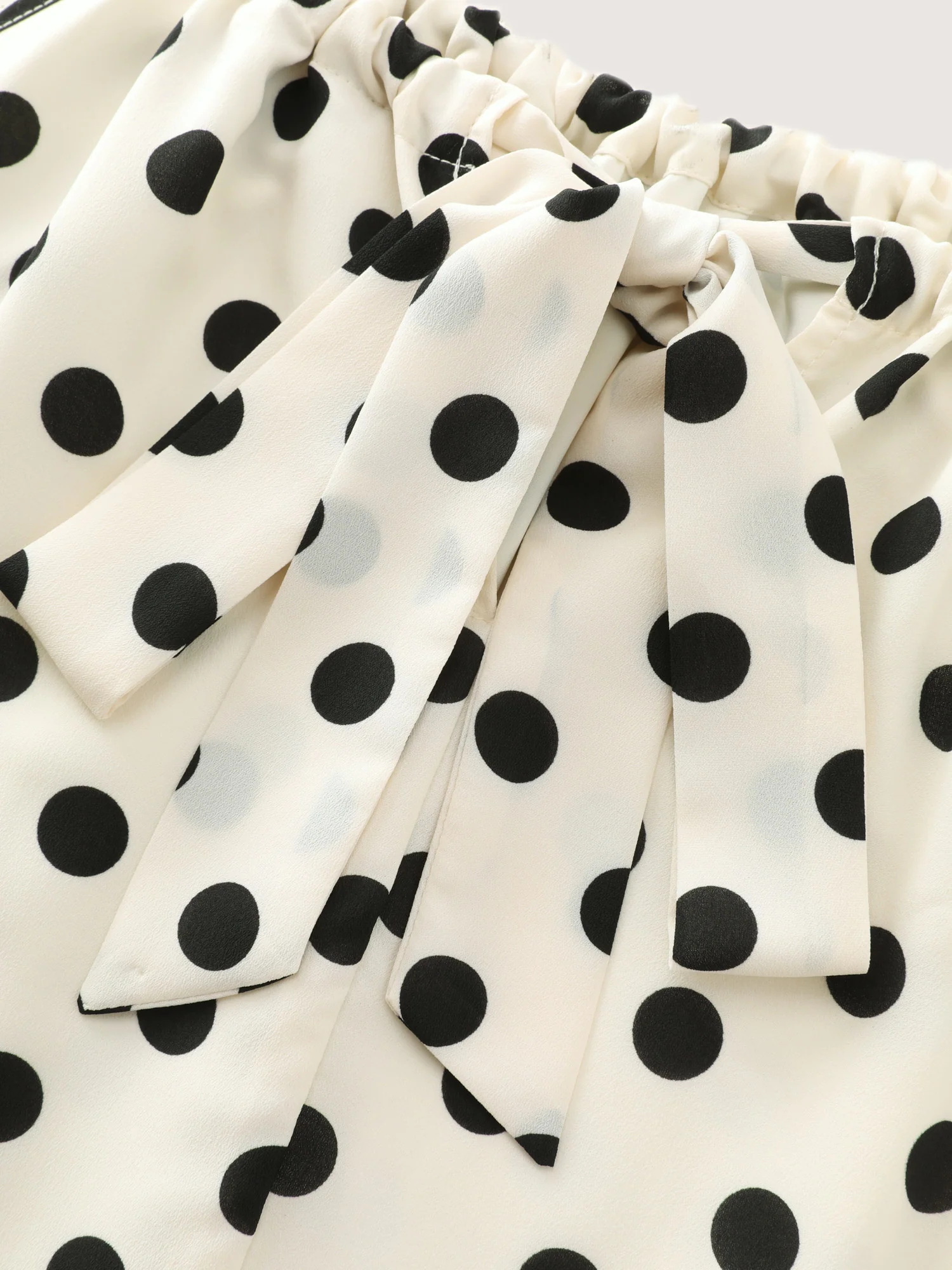 Polka Dot Charm Flowy Tank Top - Image 5