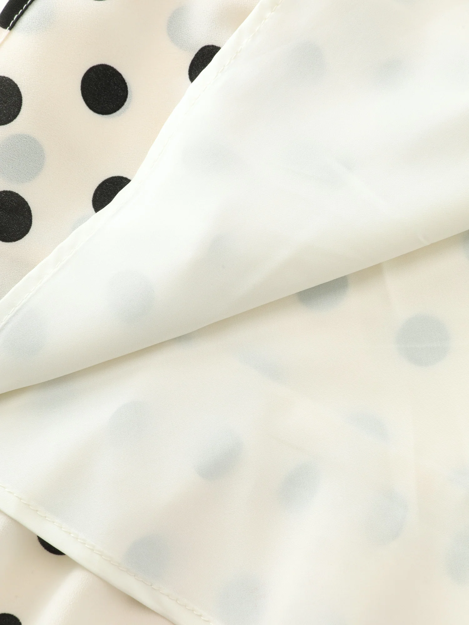 Polka Dot Charm Flowy Tank Top - Image 6