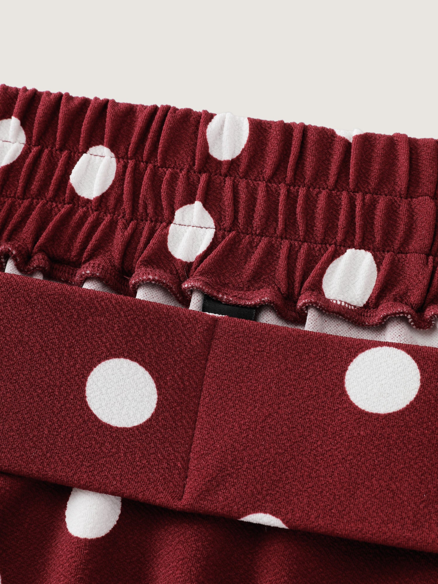 Polka Dots Flowy Holiday Midi Skirt - Image 7