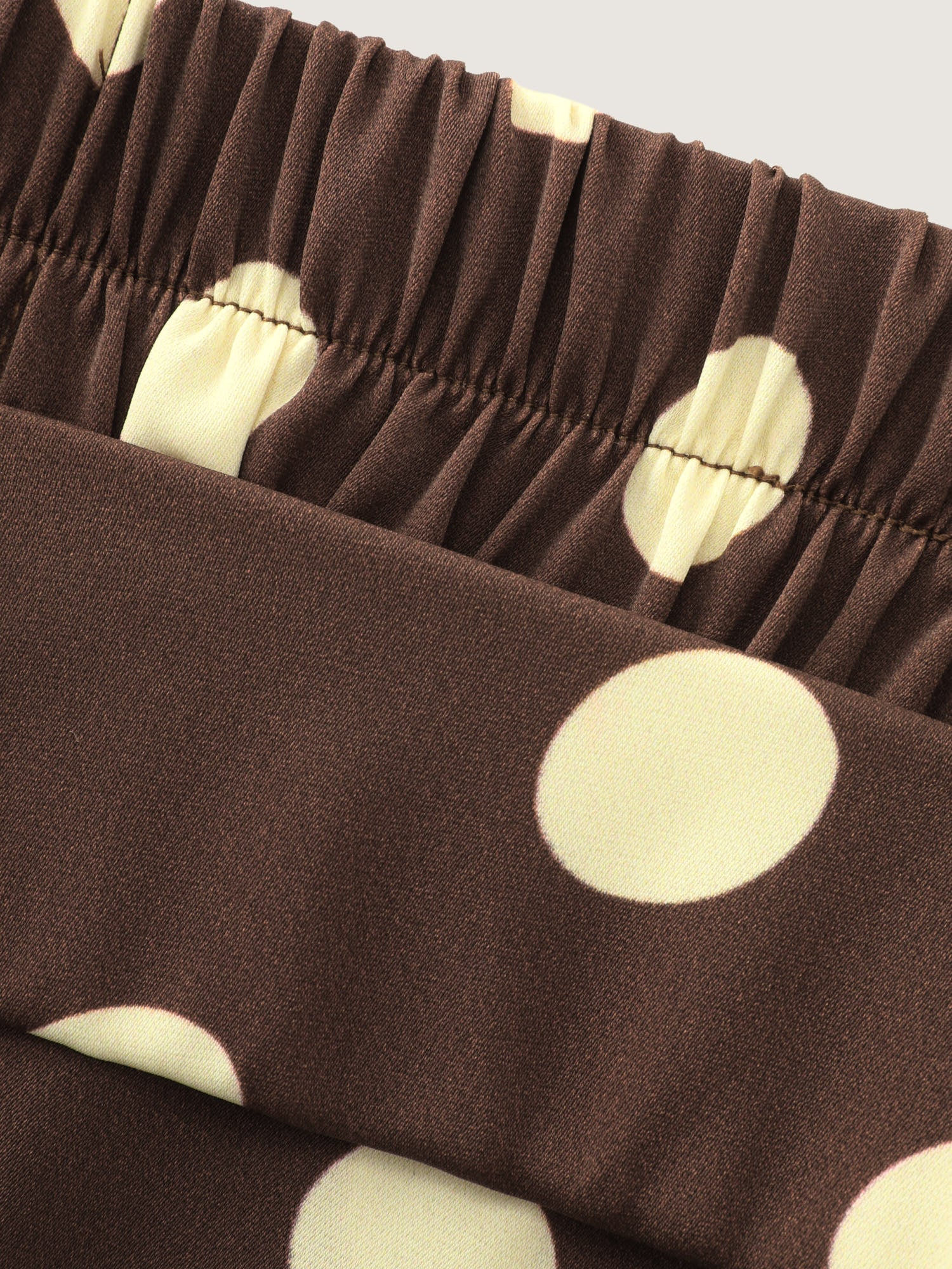Polka Dots Print Maxi Skirt - Image 7
