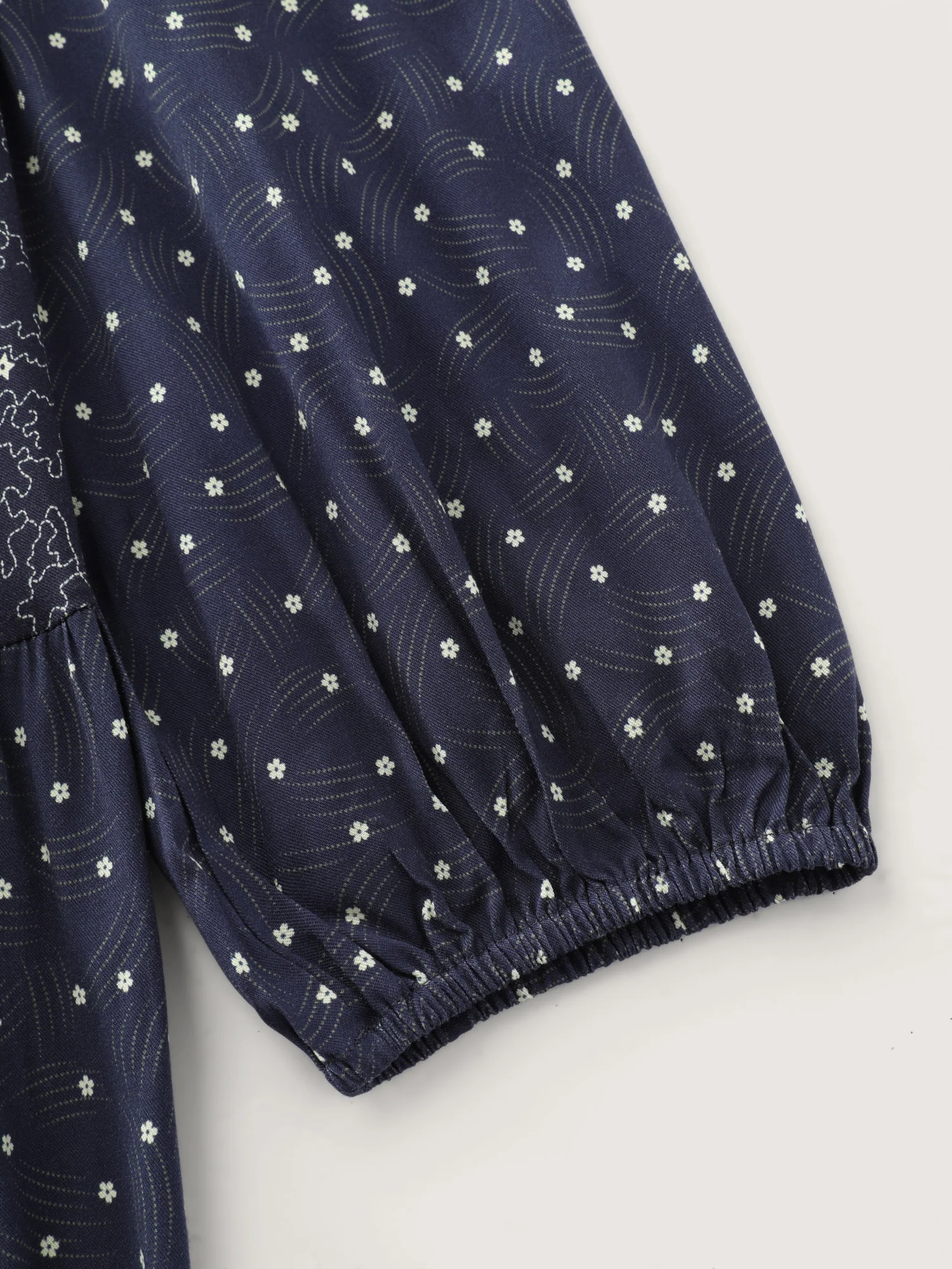 Polka Dots Print Tiered Flowy Maxi Dress - Image 6