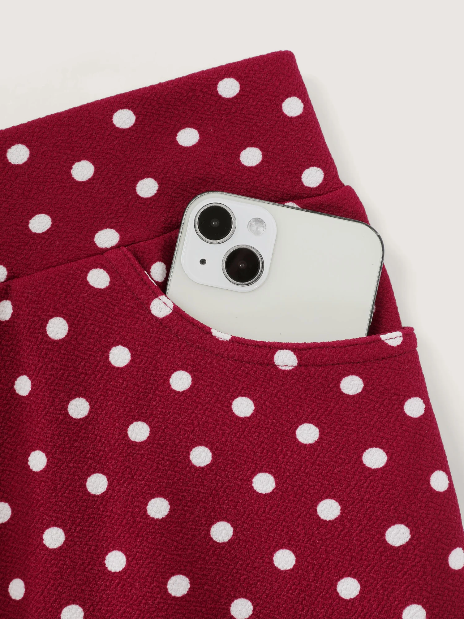 Polka Dots Skinny-Fit Pants - Image 12