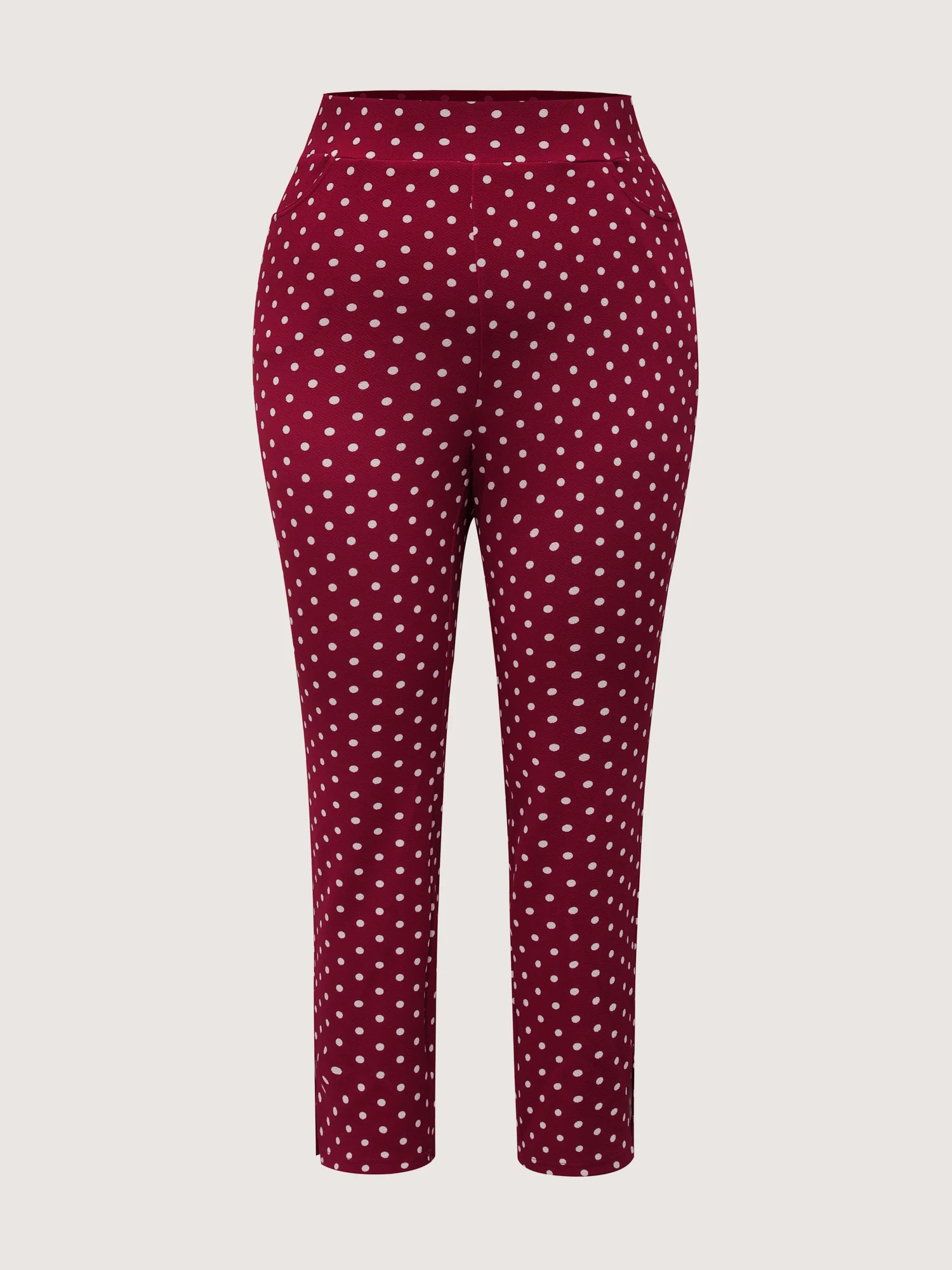 Polka Dots Skinny-Fit Pants - Image 13