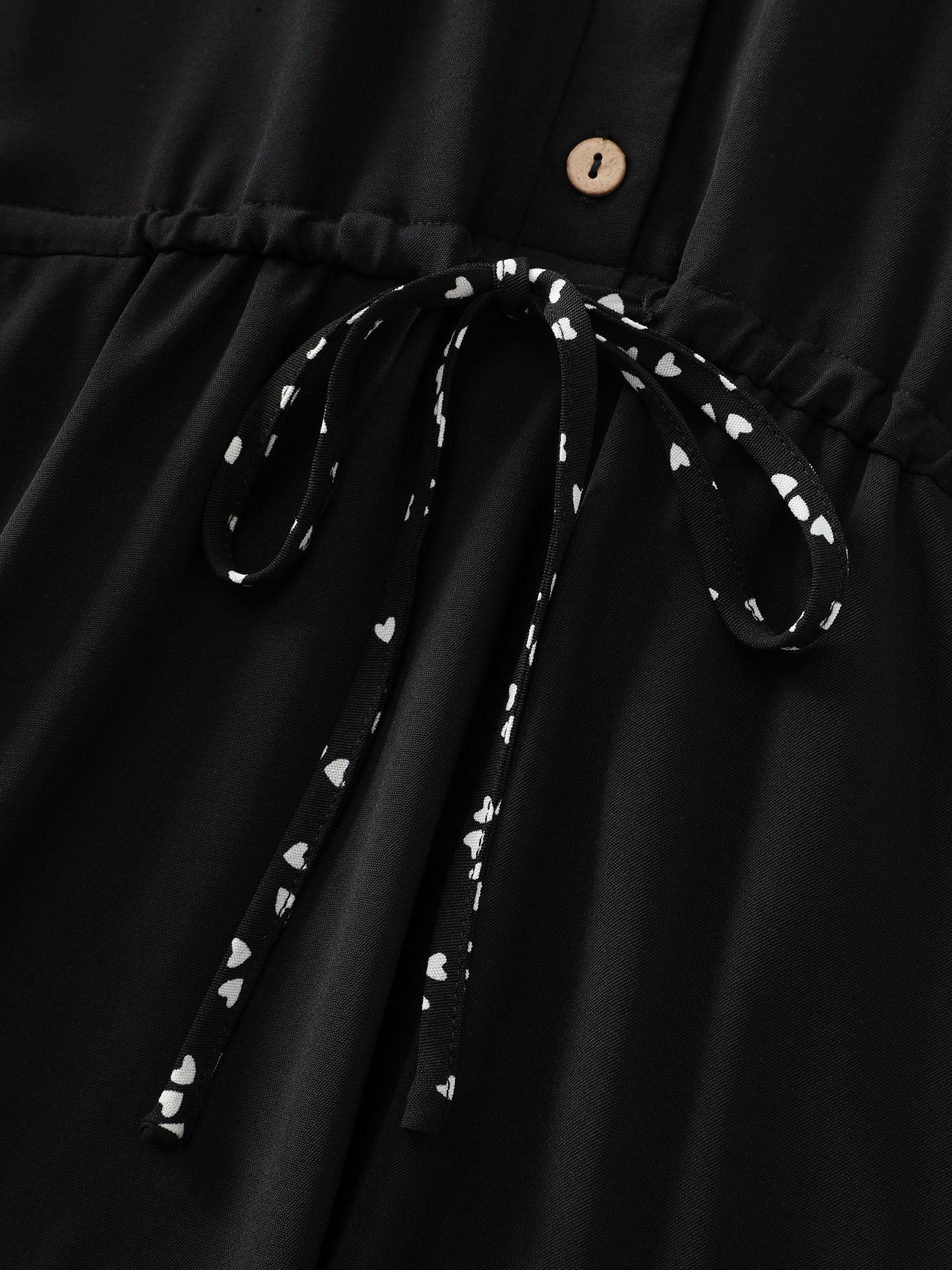 Polka Dots Toothpick Pleats Midi Dress - Image 5