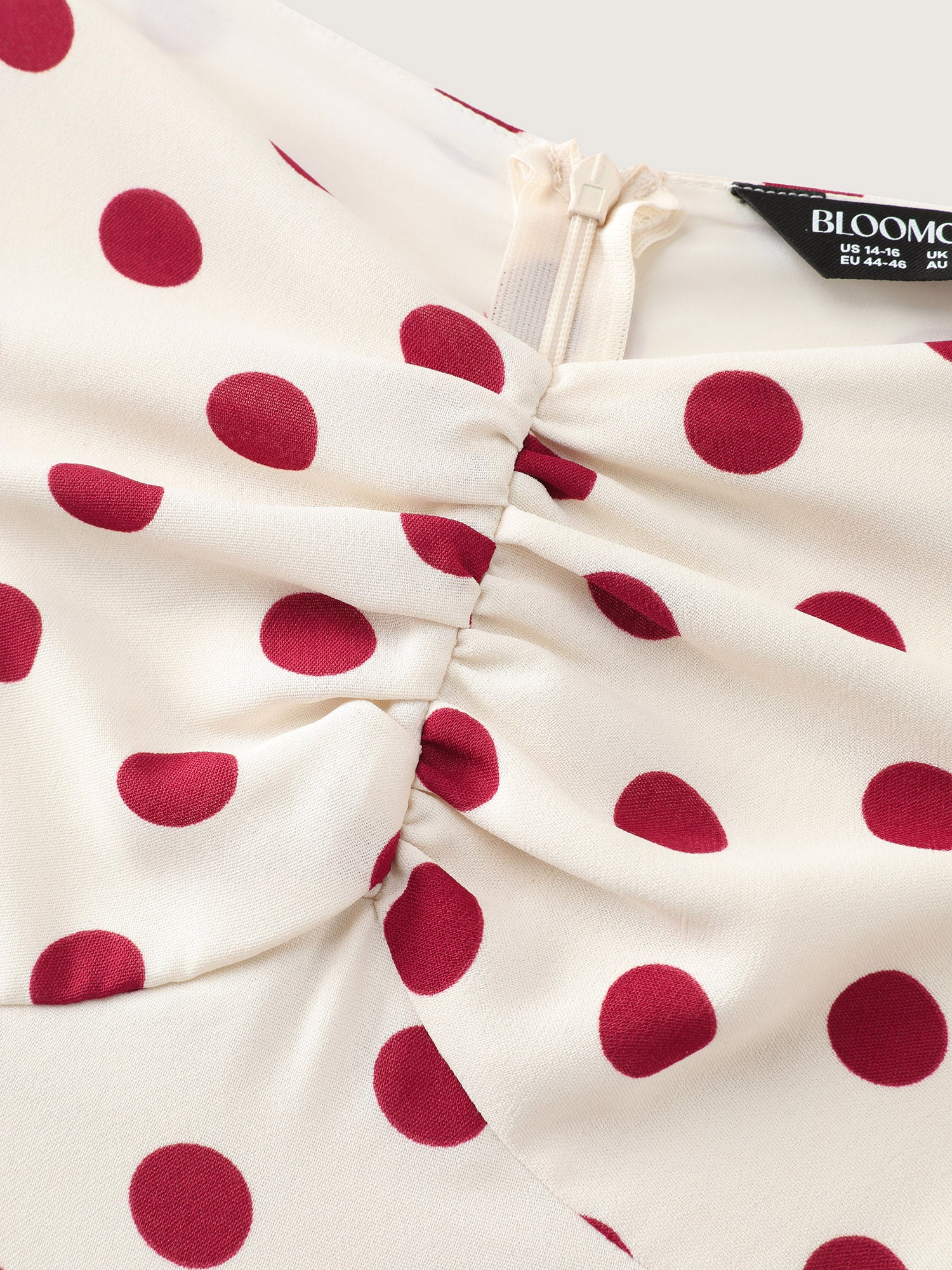 Polka Dots Waist-Tie Jumpsuit - Image 5