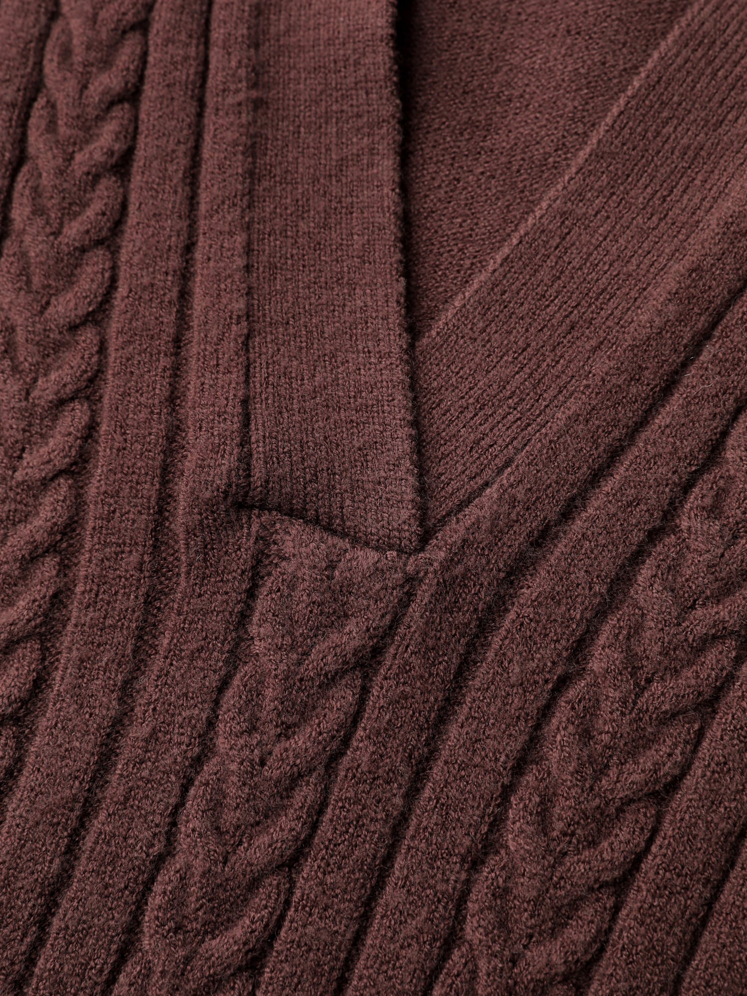 Polo Collar Textured Fitted Pullover - Image 5