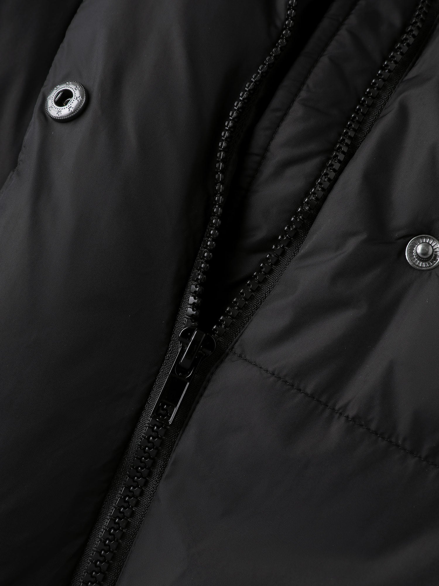 Puffer Zipper Front Quilted Vest - Image 7