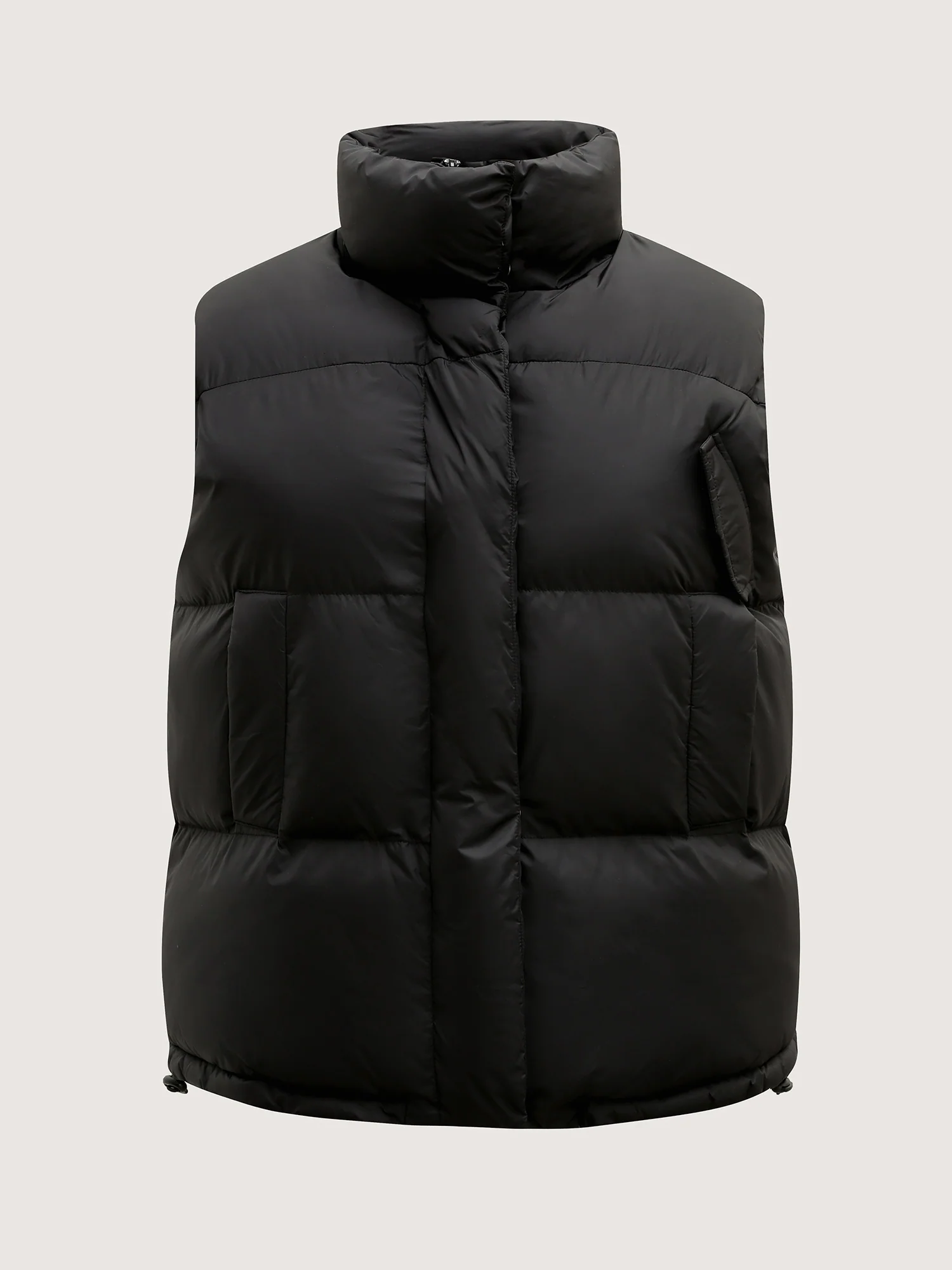 Puffer Zipper Front Quilted Vest - Image 9