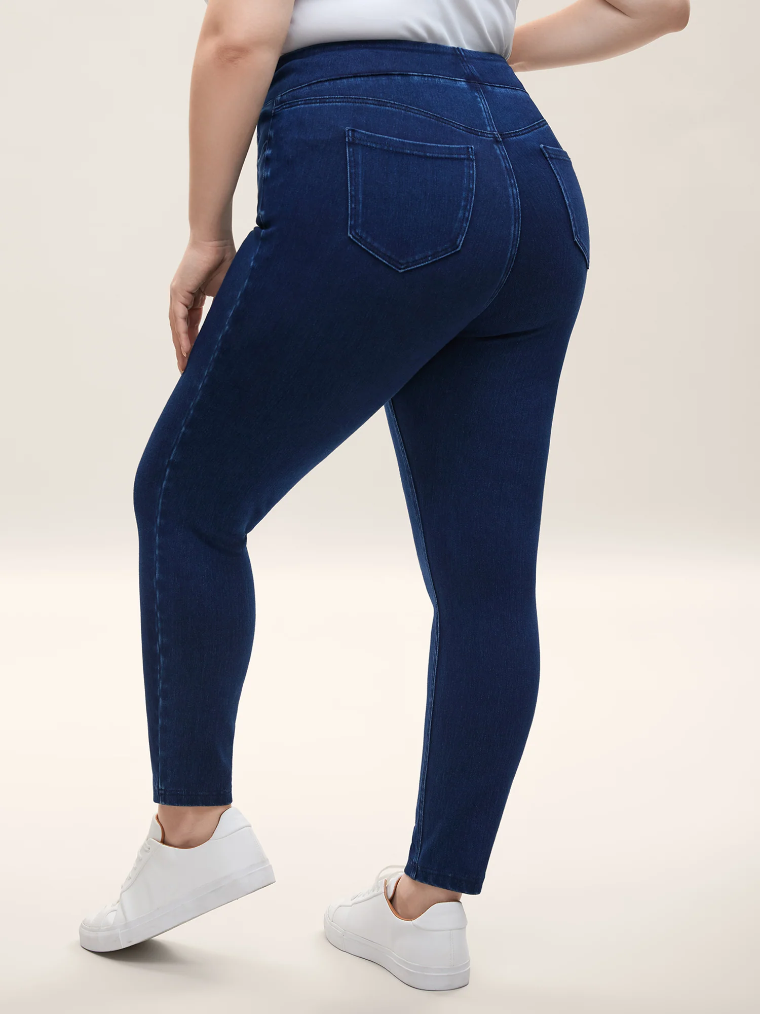 Yoga Stretch Classic Skinny Fit Knit Denim - Image 2