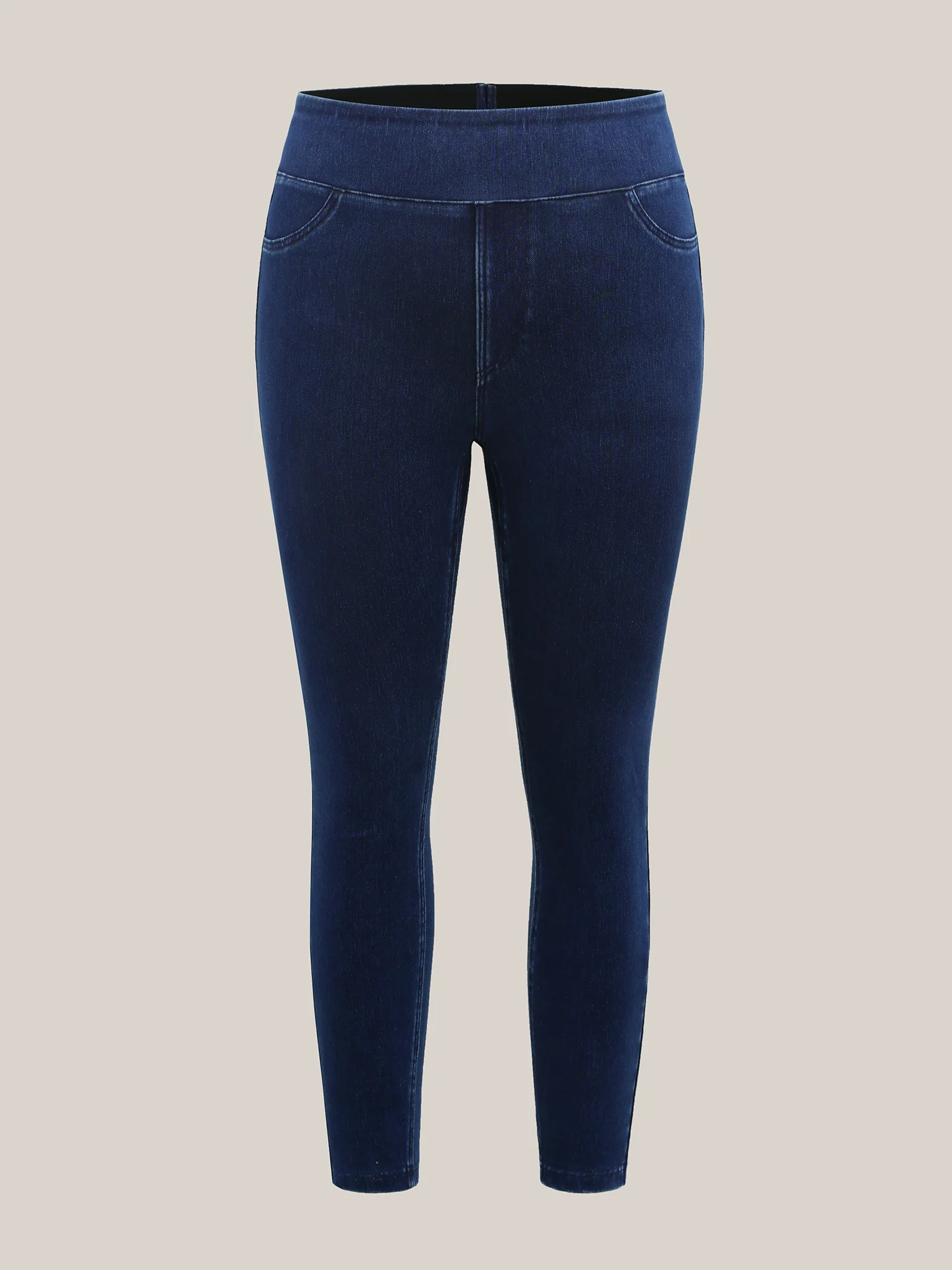 Yoga Stretch Classic Skinny Fit Knit Denim - Image 7
