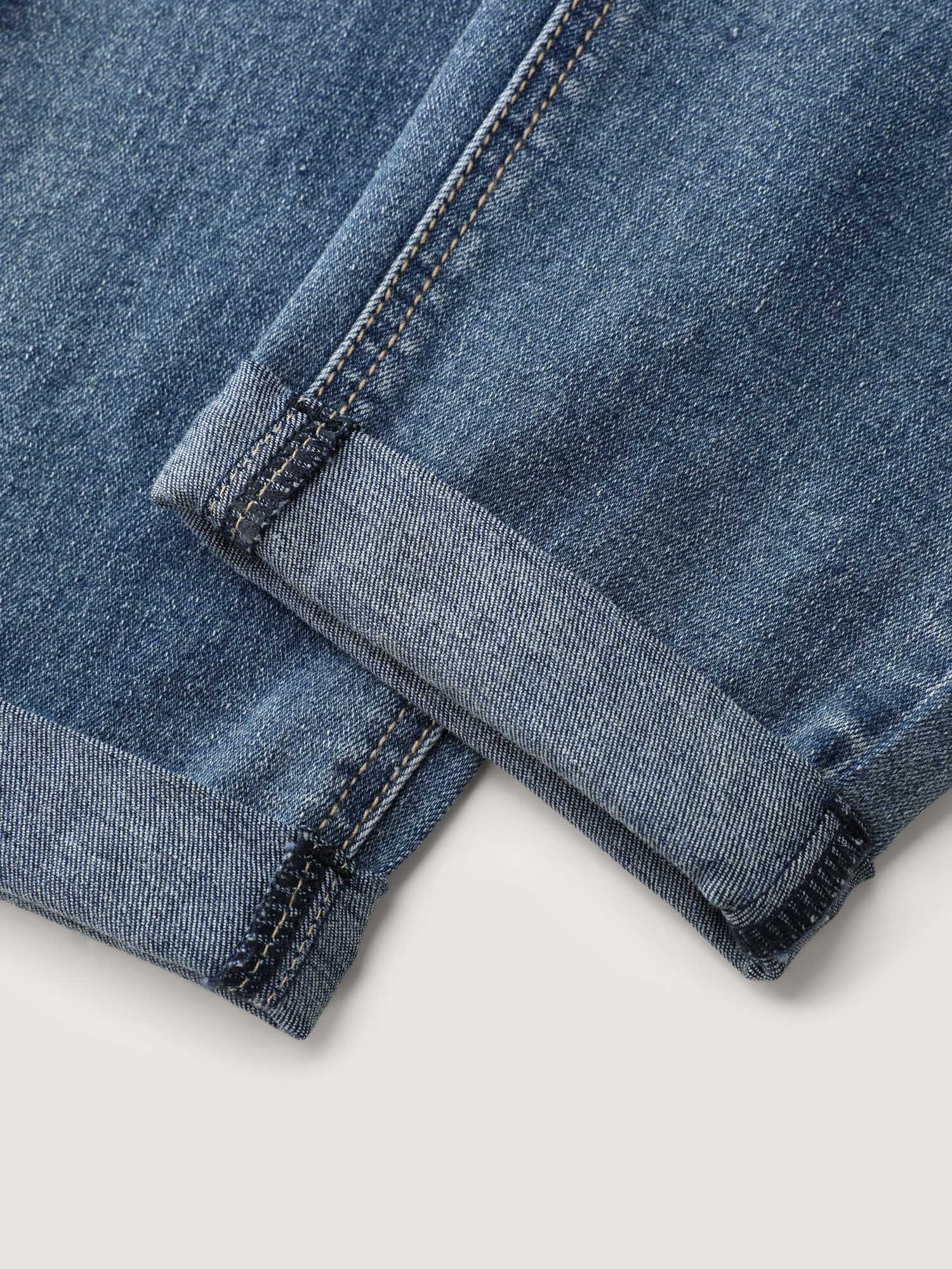 Pull-On Elastic Waist Skinny-Fit Jeans - Image 7