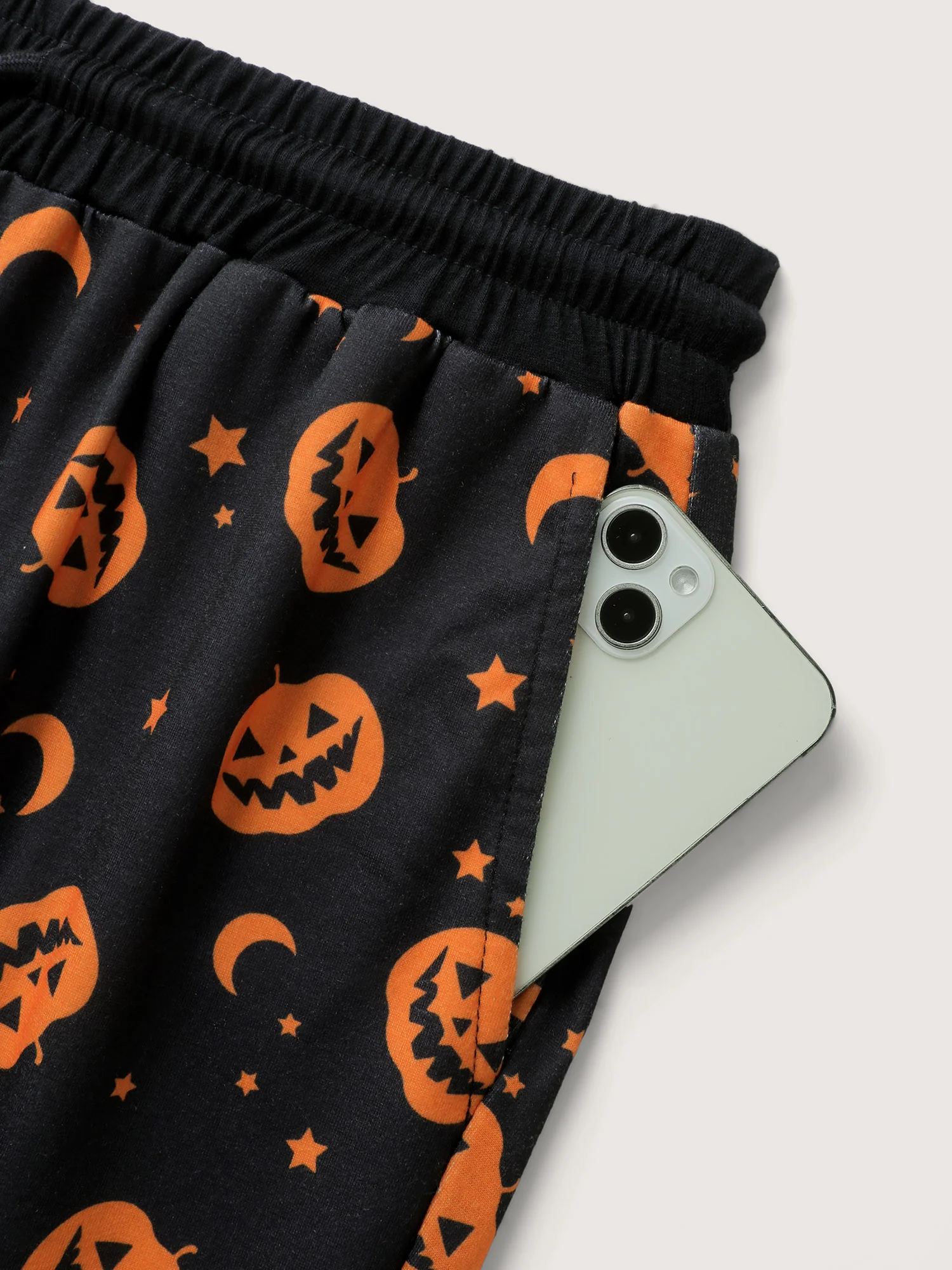Pumpkin Halloween Drawstring Jogger Pants - Image 6