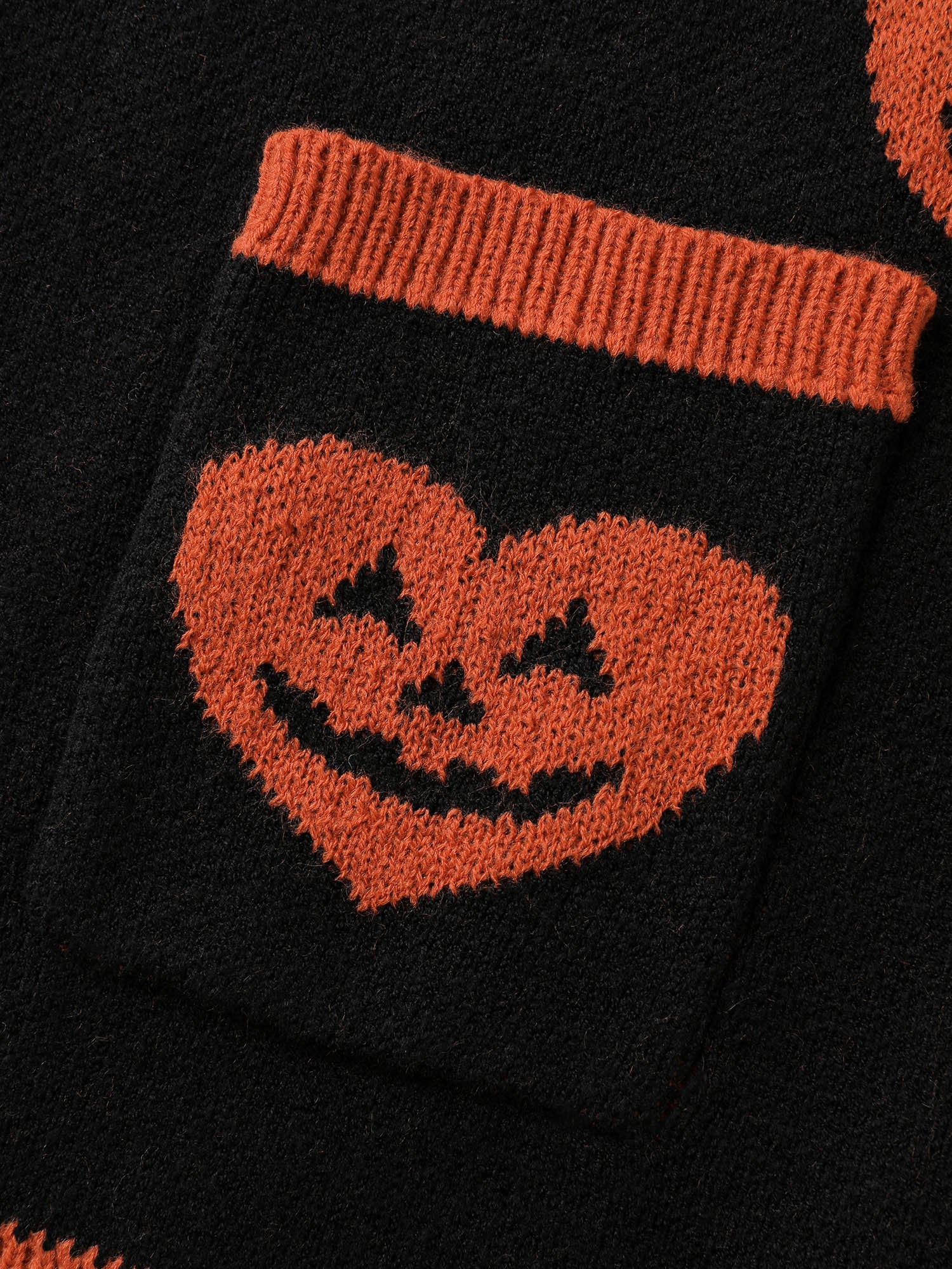 Pumpkin Hearts Halloween Pockets Cardigan - Image 6